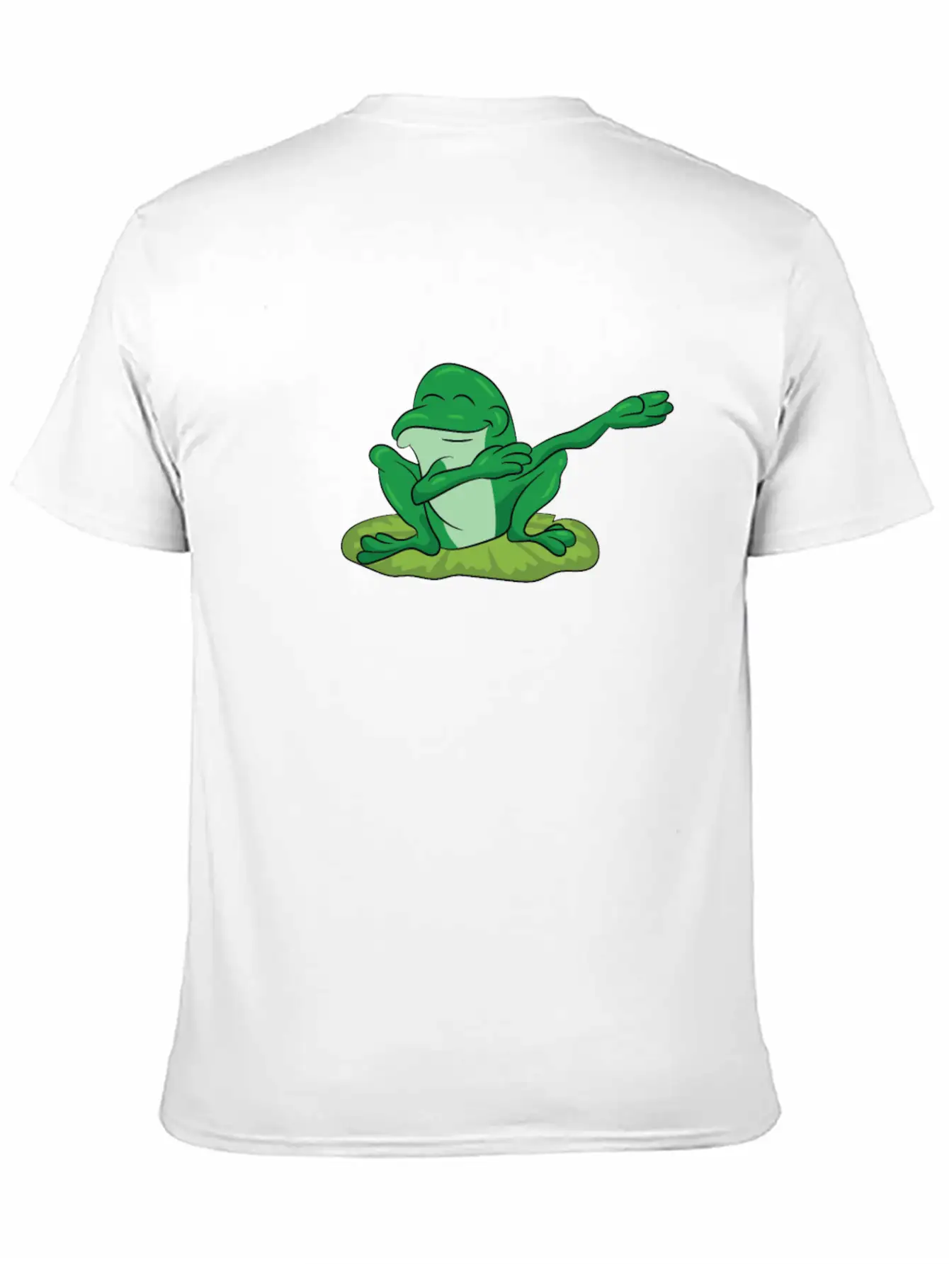 Frog - Water Lily Dancing, DAB, Dabben, Dabbing Stylish Everyday T-Shirt – Unisex Basic Cotton Tee