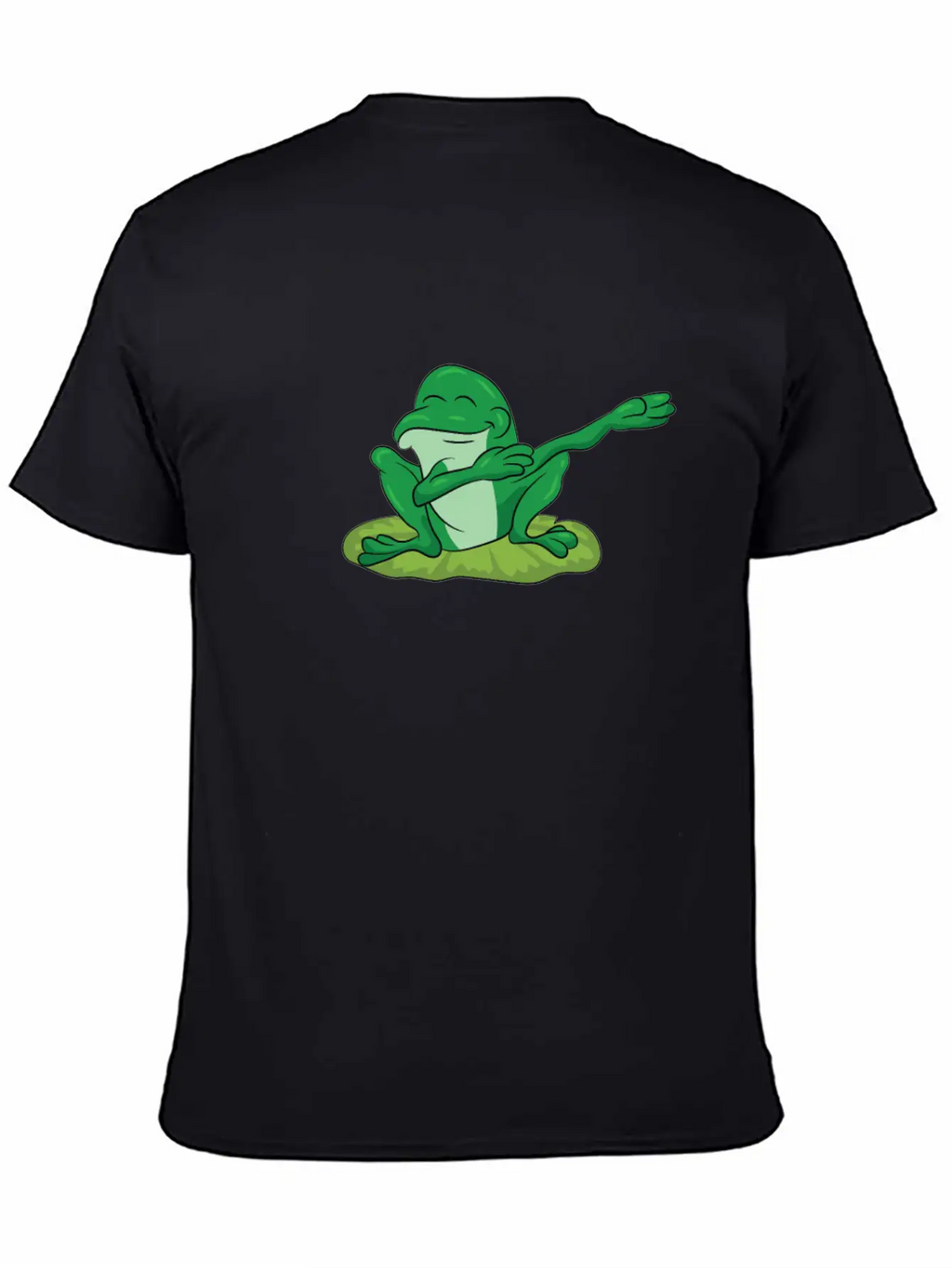 Frog - Water Lily Dancing, DAB, Dabben, Dabbing Stylish Everyday T-Shirt – Unisex Basic Cotton Tee