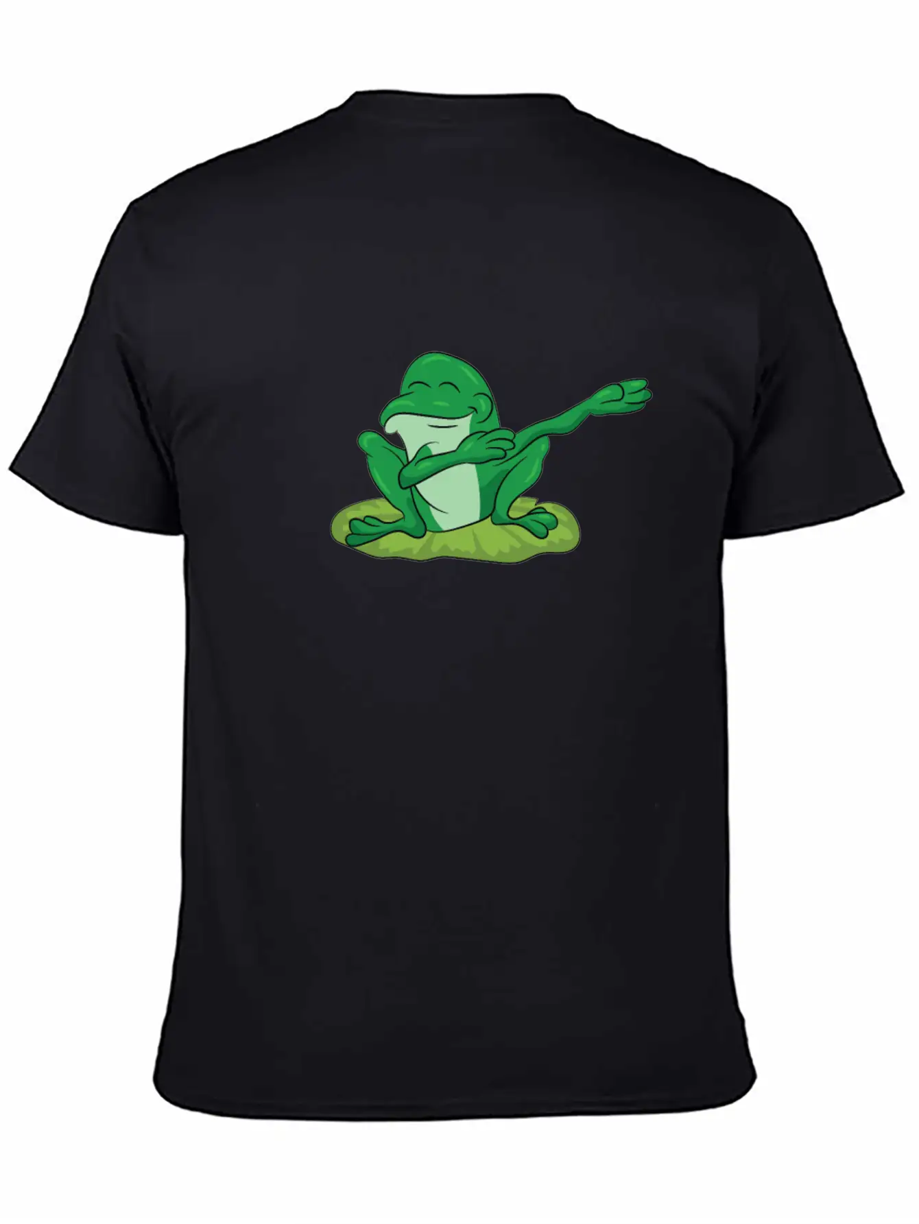 Frog - Water Lily Dancing, DAB, Dabben, Dabbing Stylish Everyday T-Shirt – Unisex Basic Cotton Tee