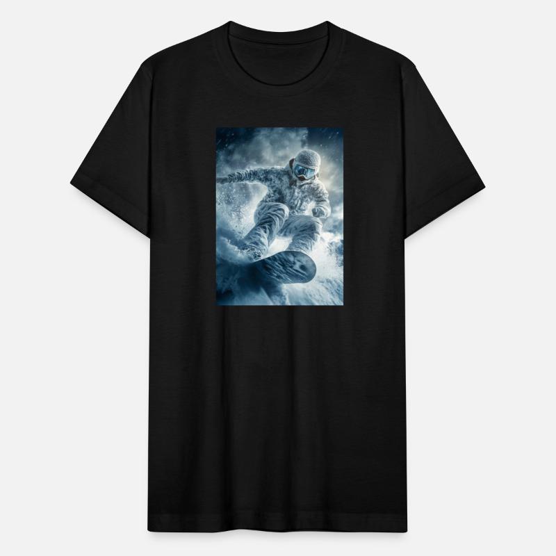 Frozen Thrill Snowboarder