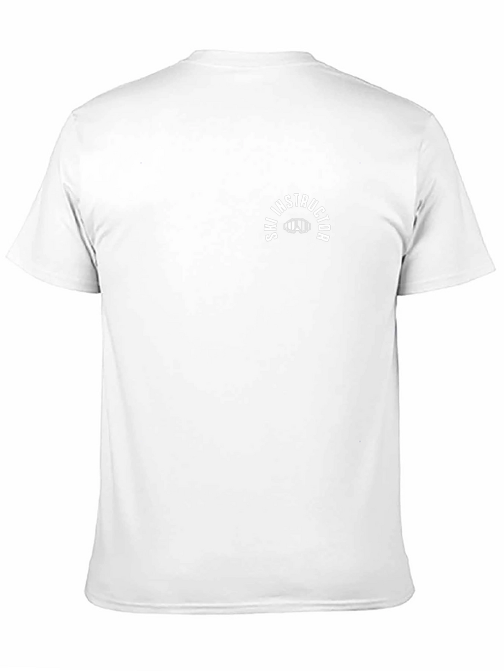 Ski Instructor Graphic Tee - Black Cotton T-Shirt