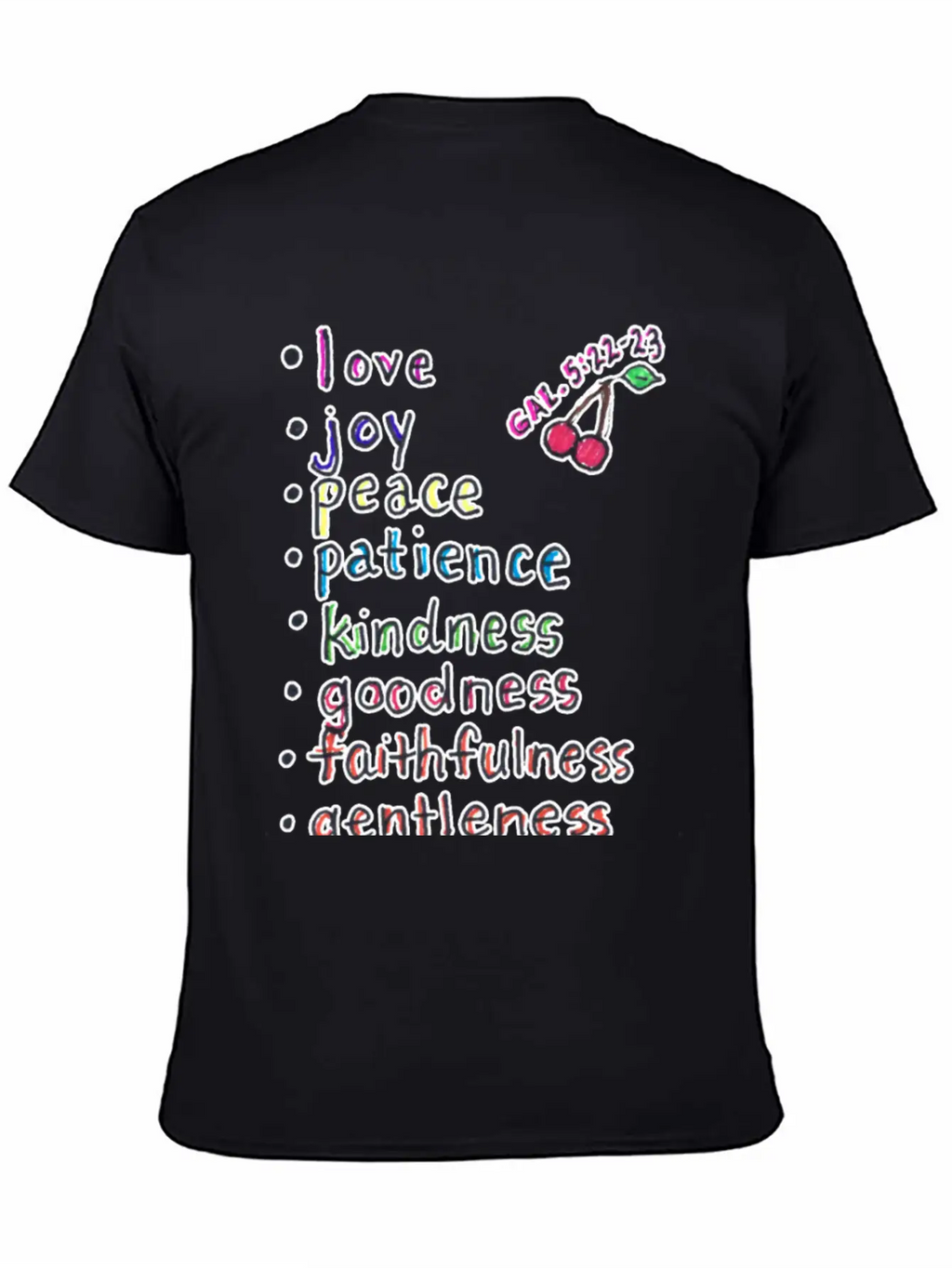 Fruit Of The Spirit Stylish Everyday T-Shirt – Unisex Basic Cotton Tee