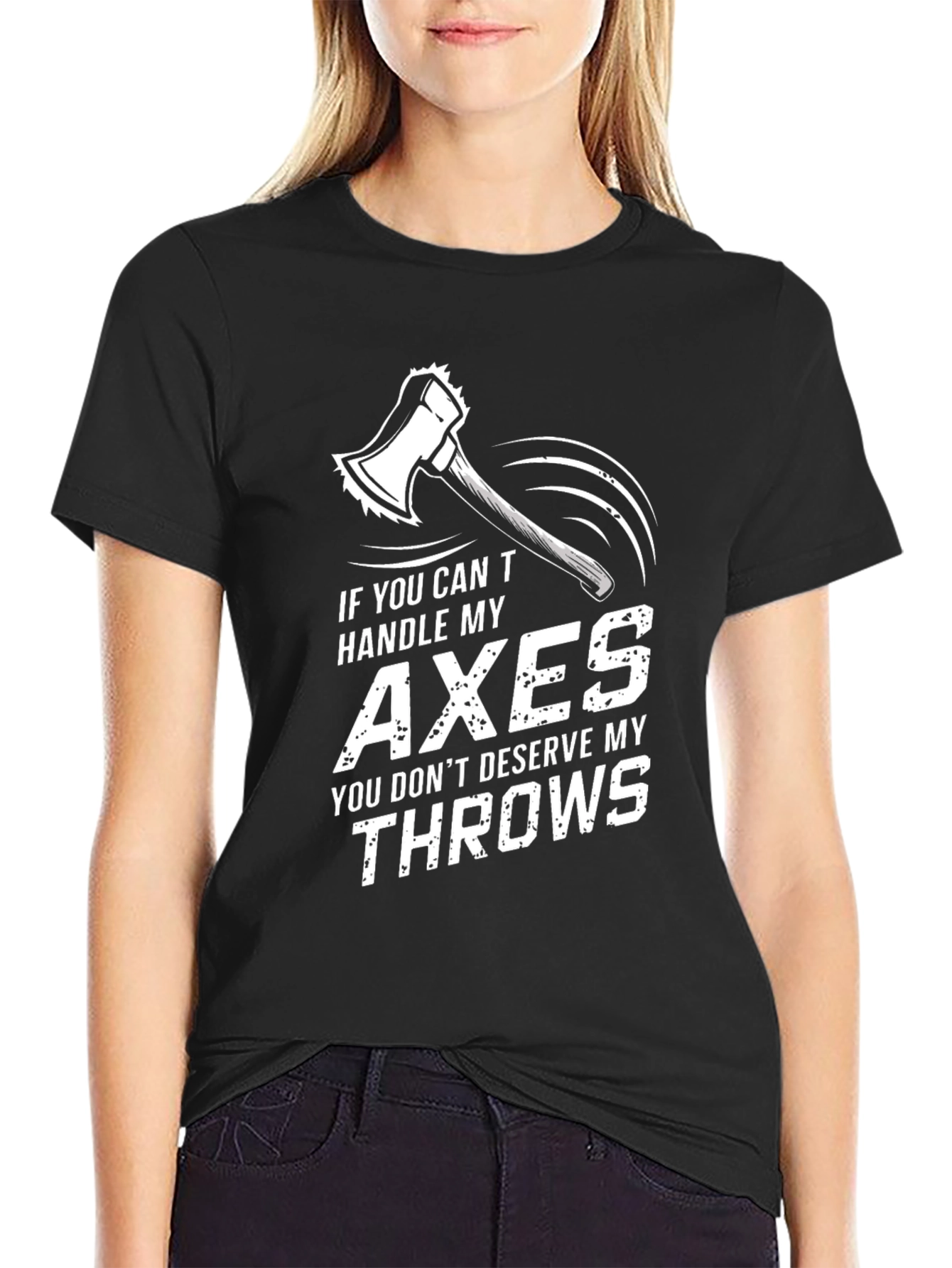 Axe Thrower Graphic Tee - Handle My Axes