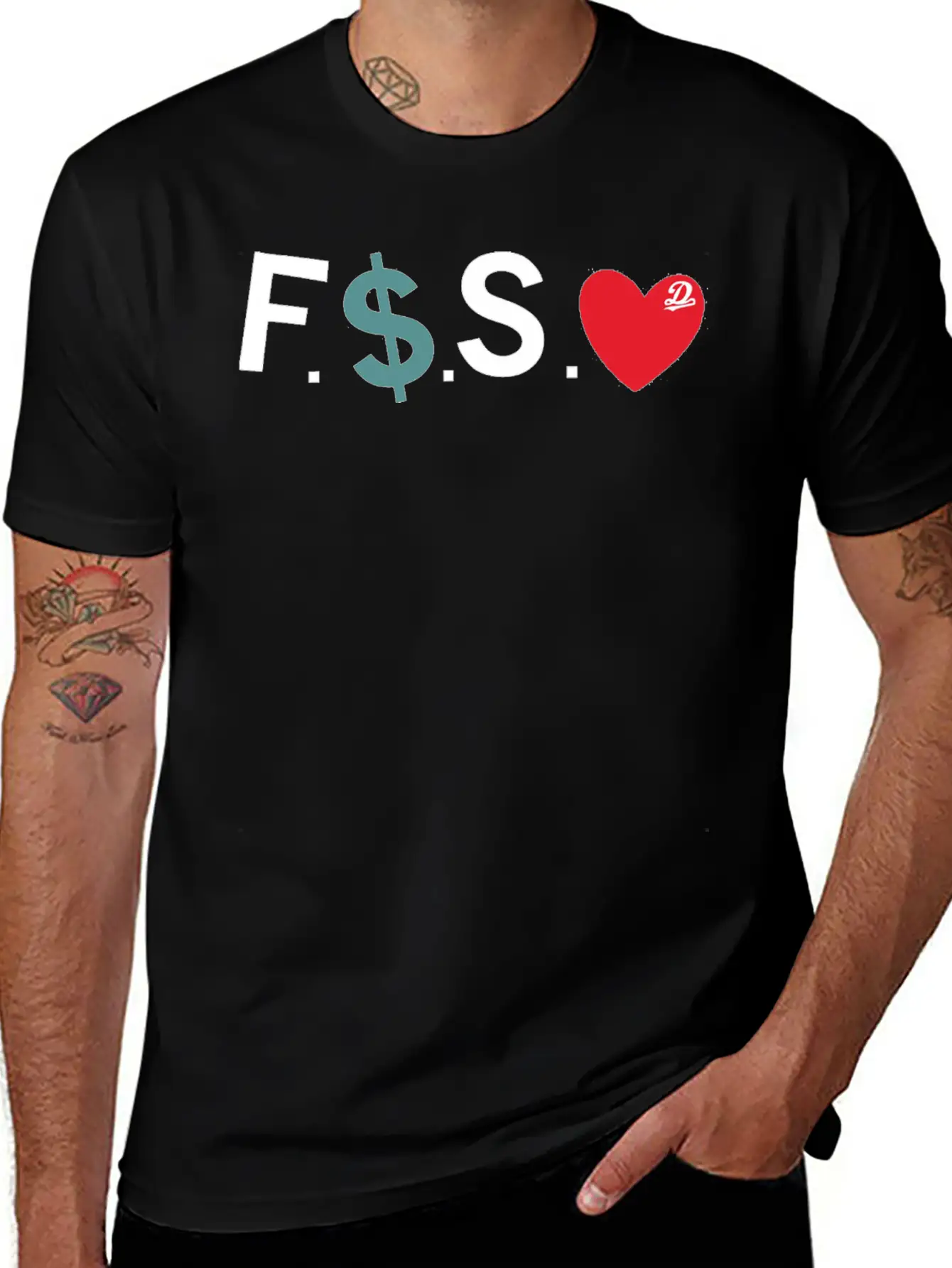 Fuck Money Spread Love Unisex Casual T-Shirt – Clean Design For Daily Comfort