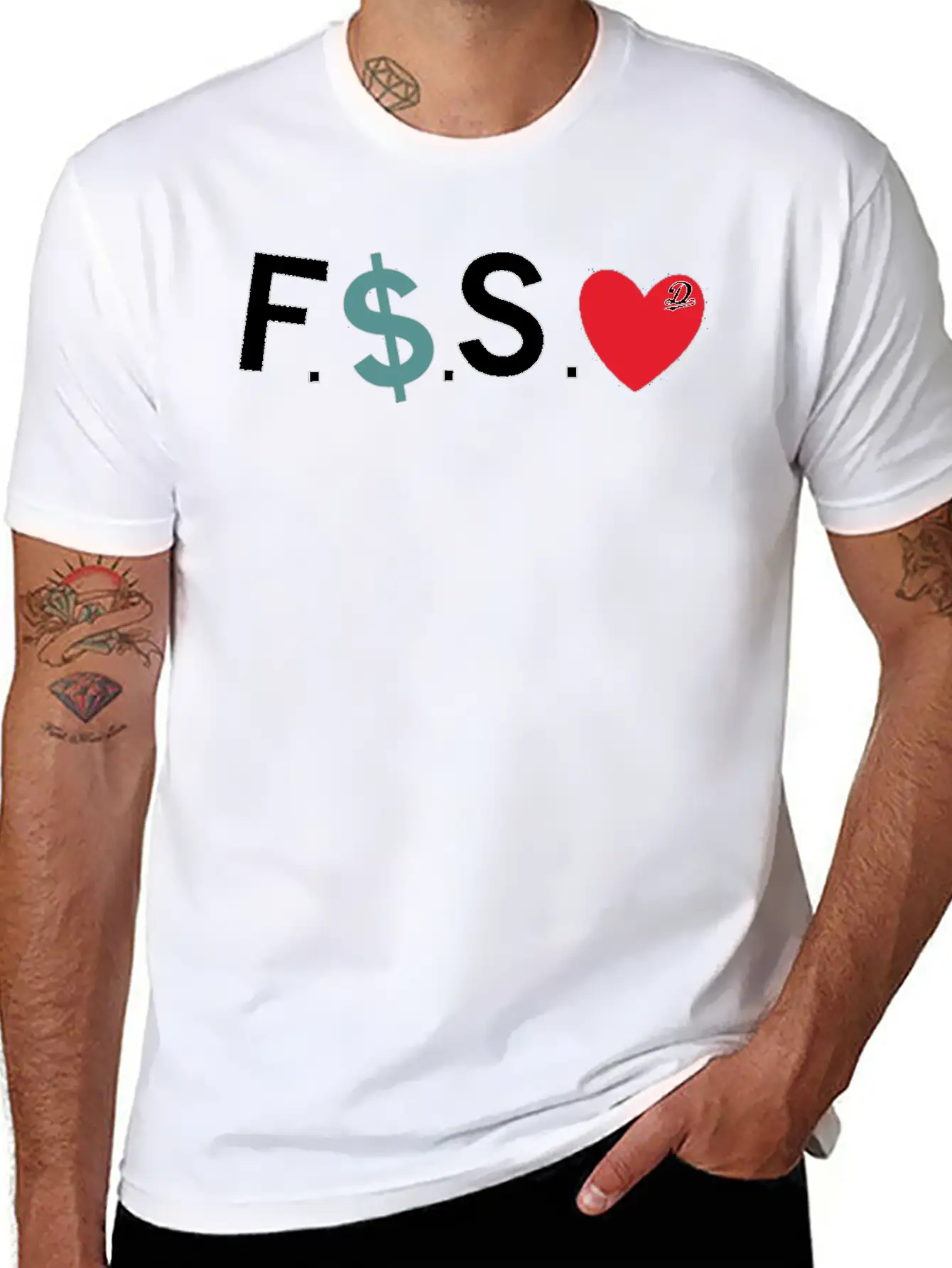 Fuck Money Spread Love Unisex Casual T-Shirt – Clean Design For Daily Comfort