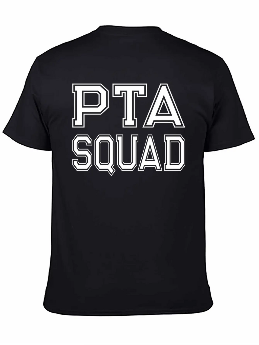 Fun Pta Squad Parent Teacher Organization Associat Unisex Short Sleeve Soft Cotton T-Shirt – Casual Everyday Wear