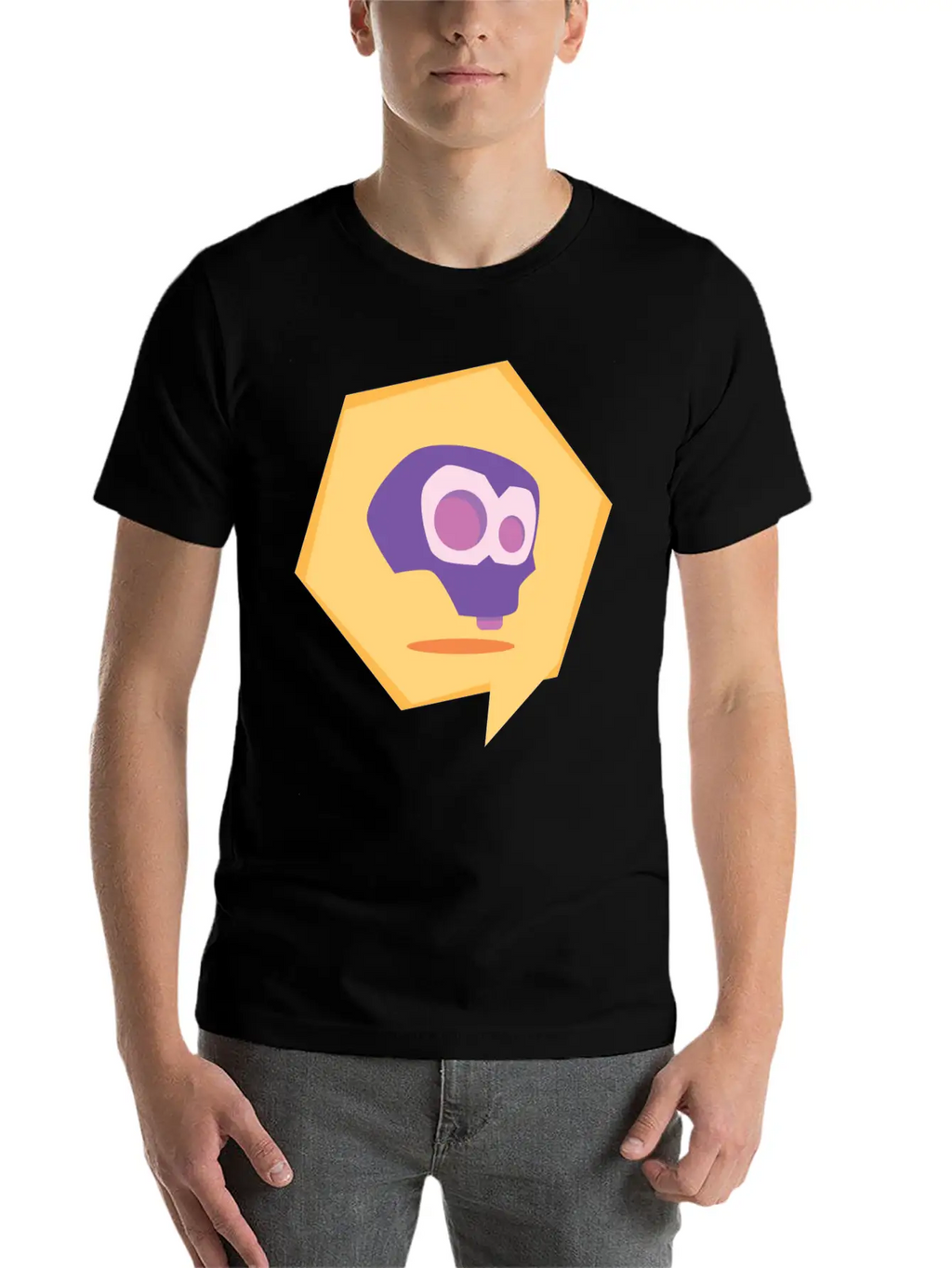 Fun Skull Design Breathable Graphic T-Shirt – Perfect For Casual Days