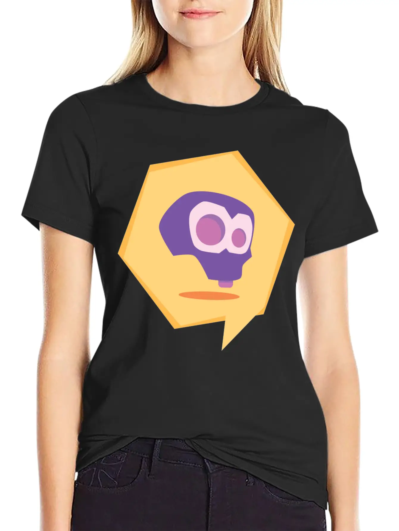 Fun Skull Design Breathable Graphic T-Shirt – Perfect For Casual Days