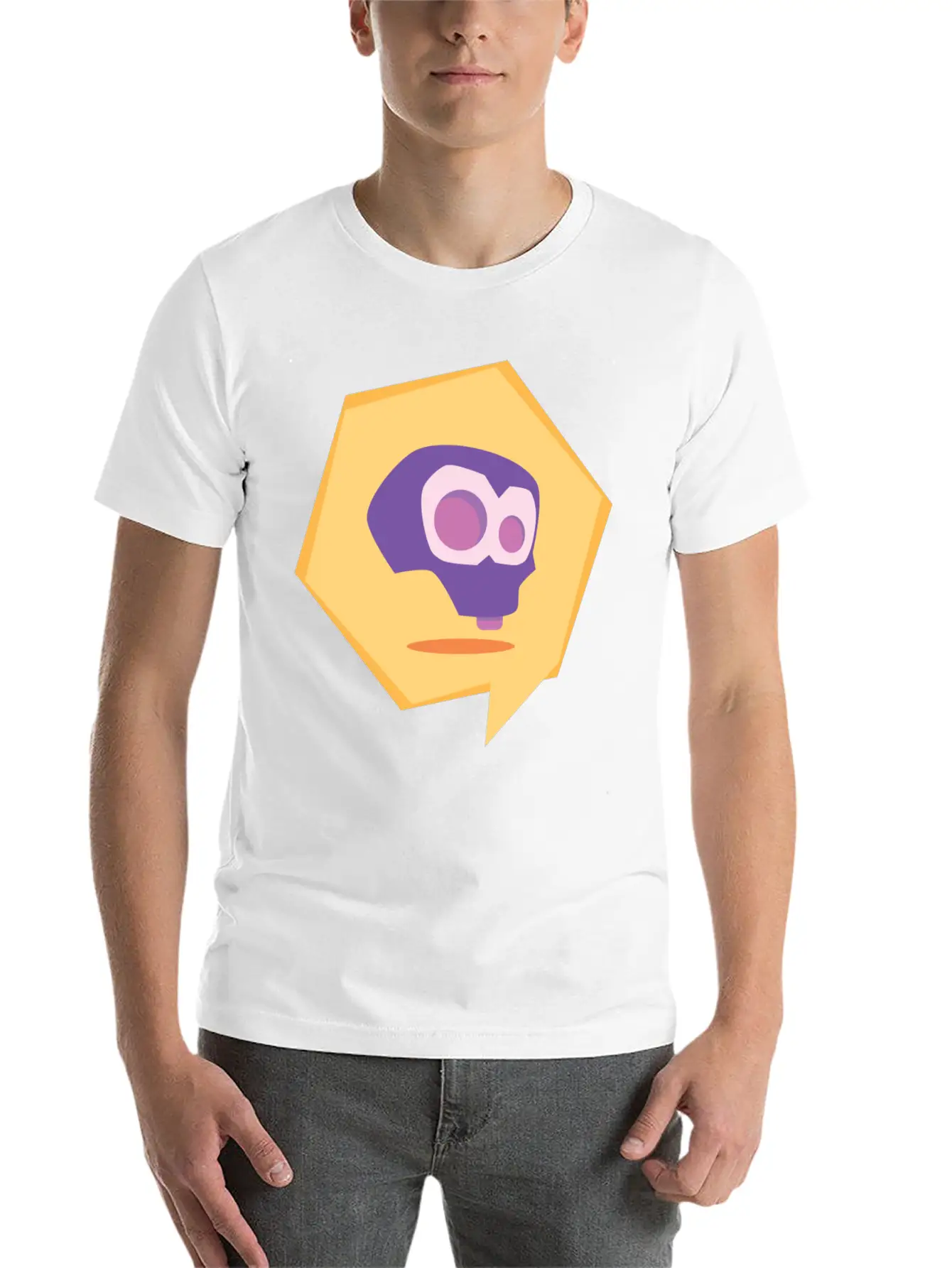 Fun Skull Design Breathable Graphic T-Shirt – Perfect For Casual Days