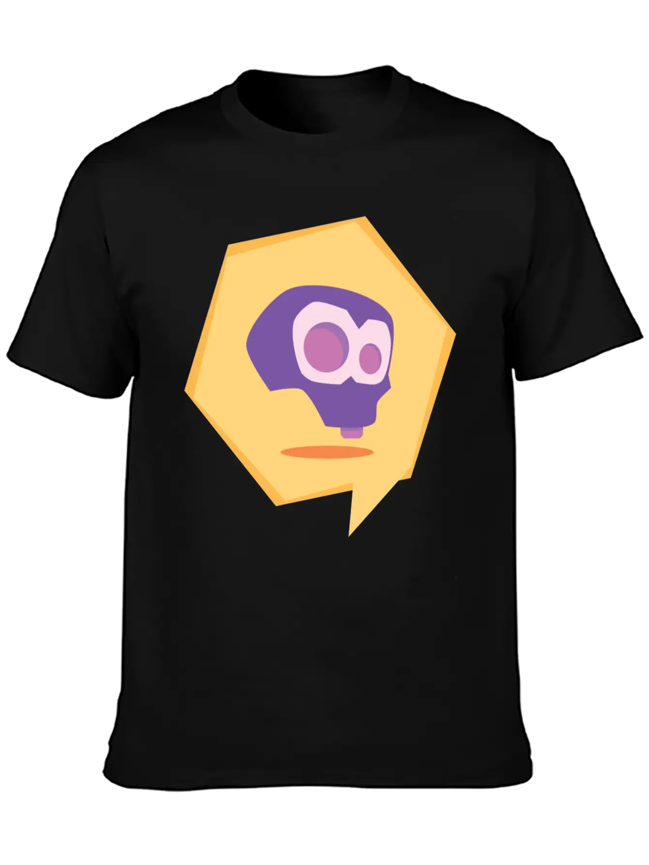 Fun Skull Design Breathable Graphic T-Shirt – Perfect For Casual Days