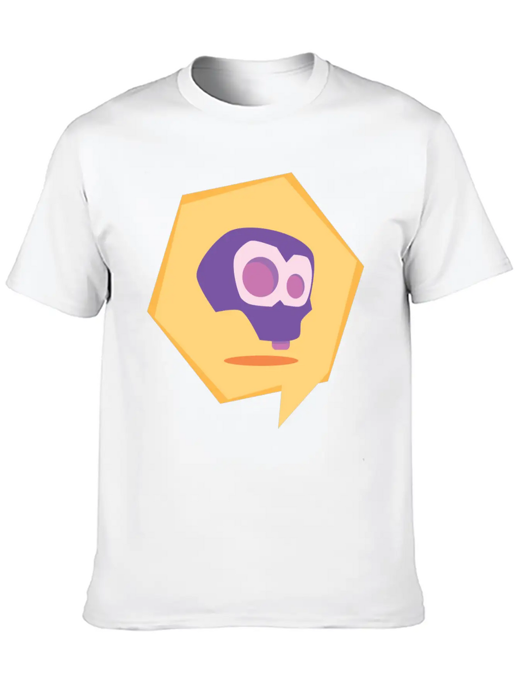 Fun Skull Design Breathable Graphic T-Shirt – Perfect For Casual Days