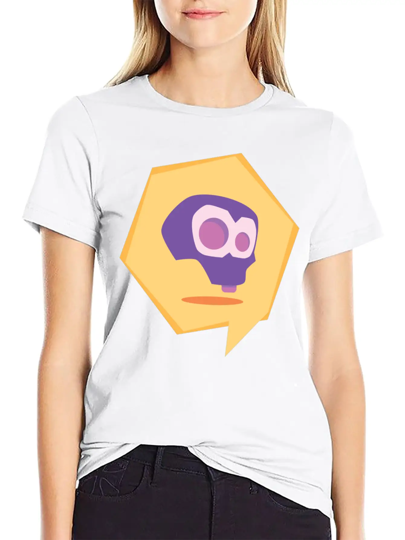 Fun Skull Design Breathable Graphic T-Shirt – Perfect For Casual Days