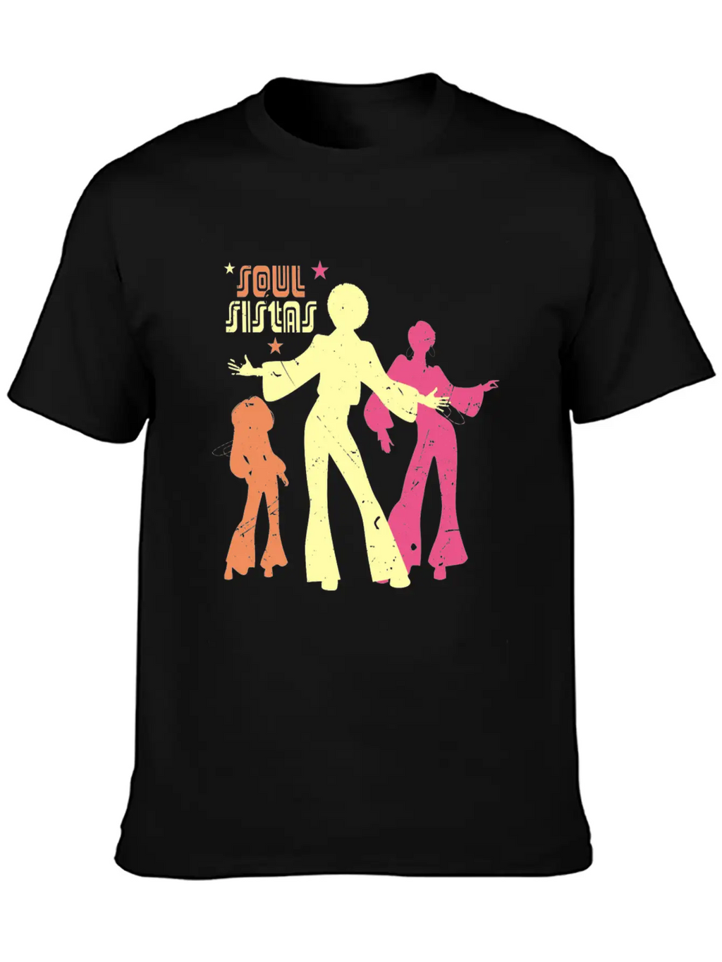 Funk Clothing | Vintage 70s Costume For Soul Music Breathable Soft Cotton T-Shirt – Timeless Casual Look
