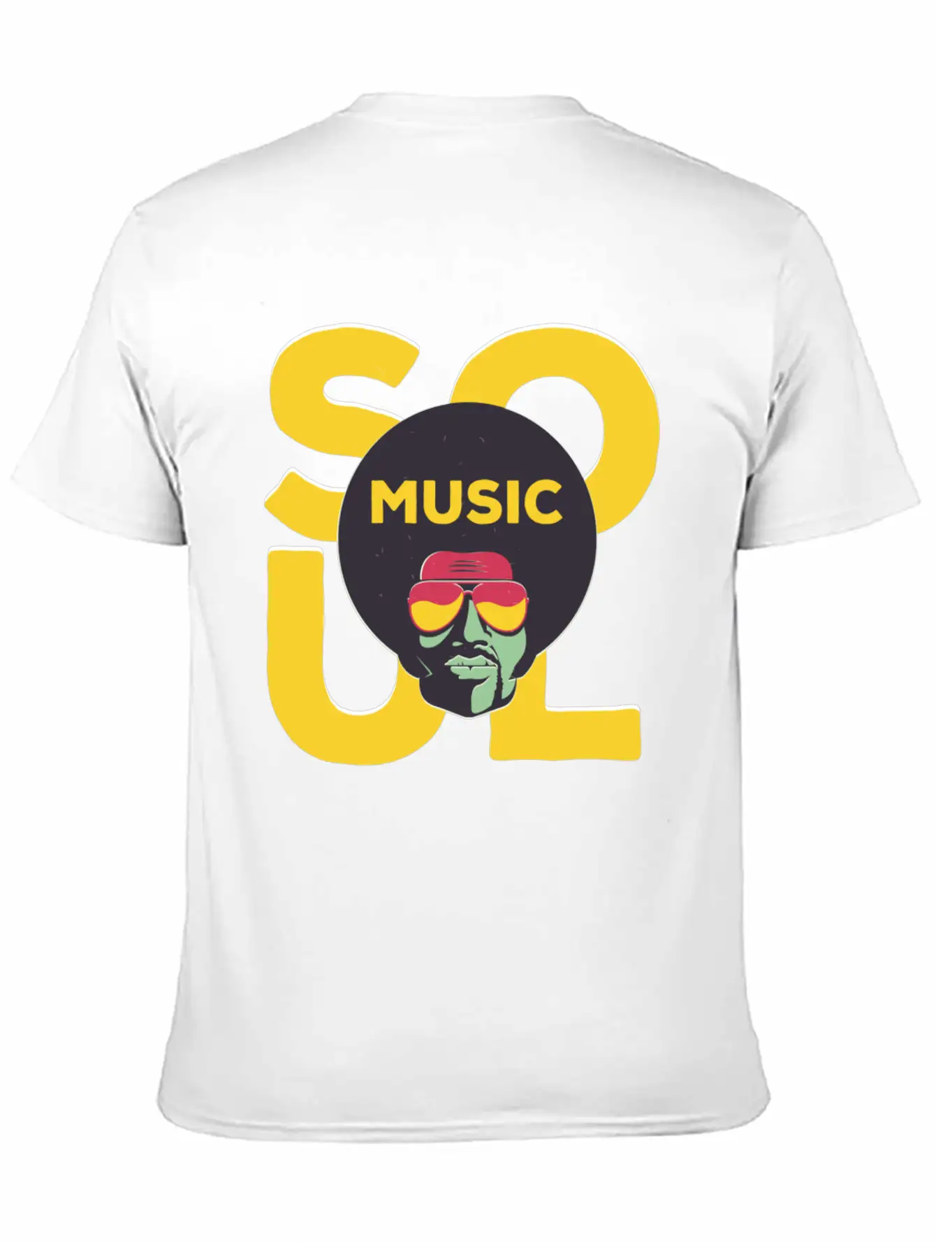 Funk Clothing | Vintage 70s Costume For Soul Music Casual Graphic T-Shirt – Simple And Comfortable Daily Wear