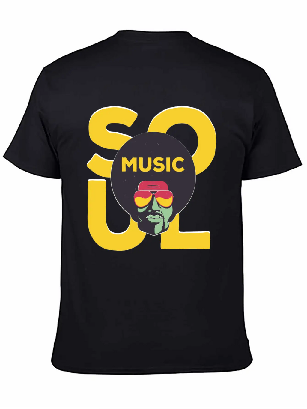 Funk Clothing | Vintage 70s Costume For Soul Music Casual Graphic T-Shirt – Simple And Comfortable Daily Wear