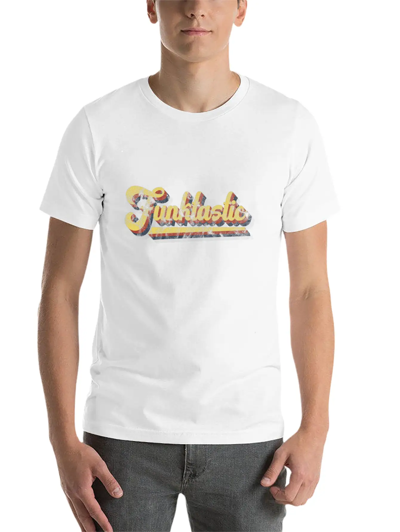 Funk Funky Funktastic Unisex Short Sleeve Soft Cotton T-Shirt – Casual Everyday Wear