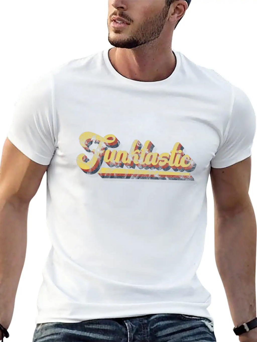Funk Funky Funktastic Unisex Short Sleeve Soft Cotton T-Shirt – Casual Everyday Wear