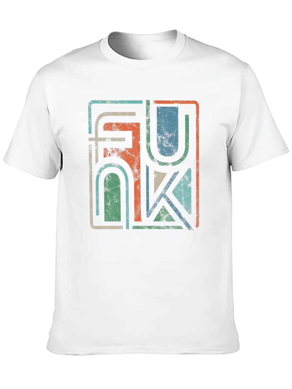 Funk Funky Retro Unisex Casual T-Shirt – Clean Design For Daily Comfort
