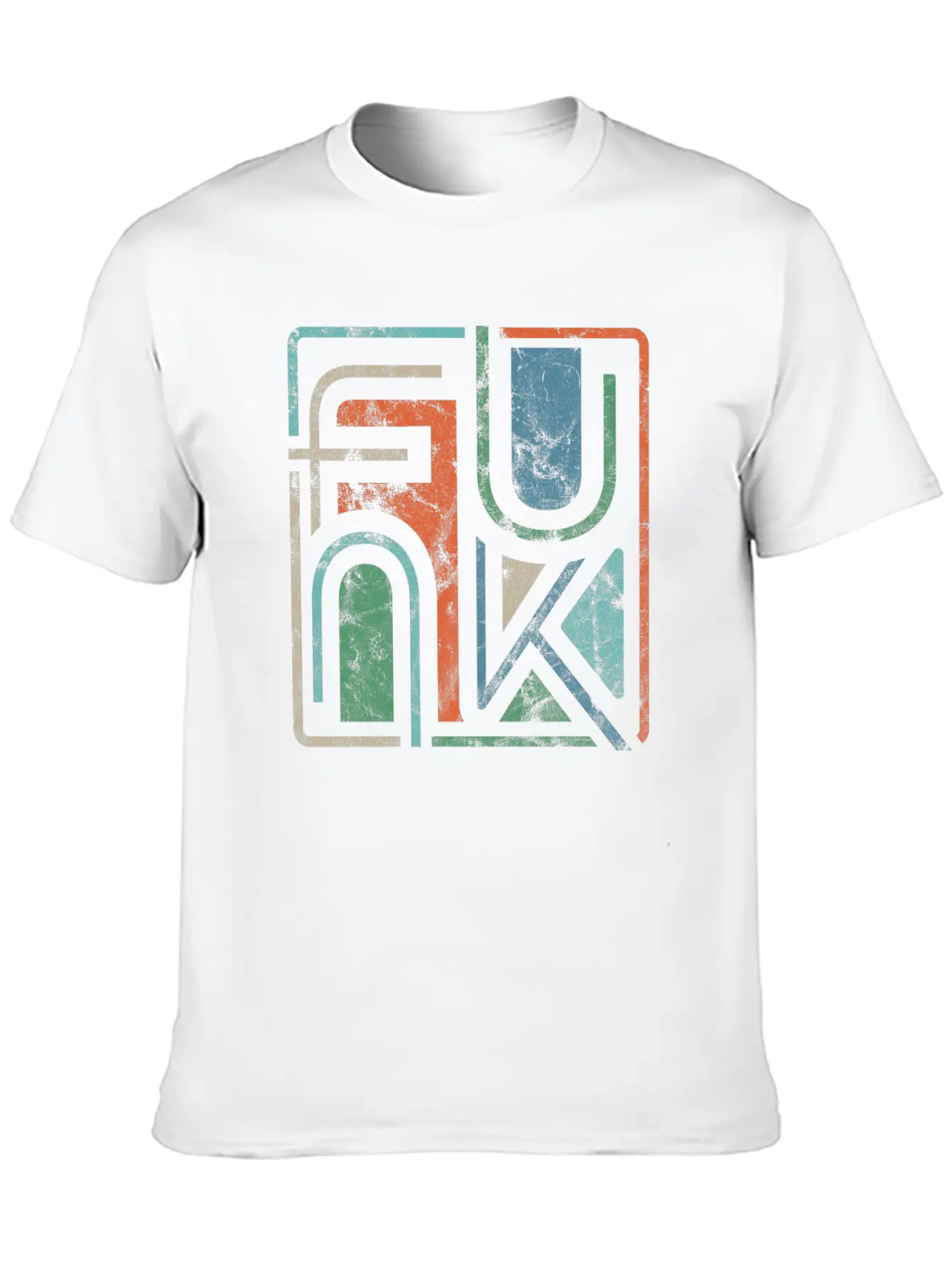 Funk Funky Retro Unisex Casual T-Shirt – Clean Design For Daily Comfort