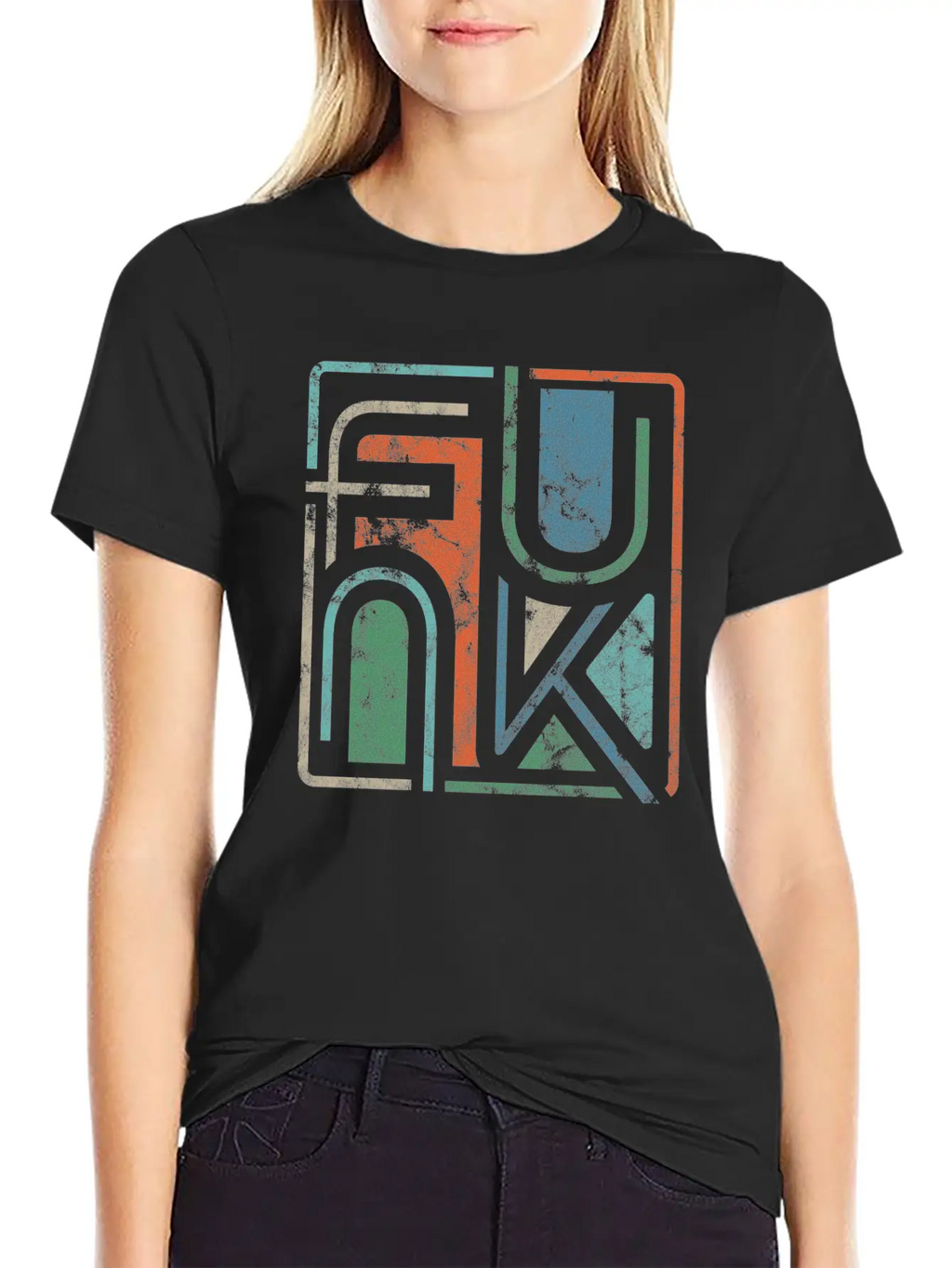 Funk Funky Retro Unisex Casual T-Shirt – Clean Design For Daily Comfort