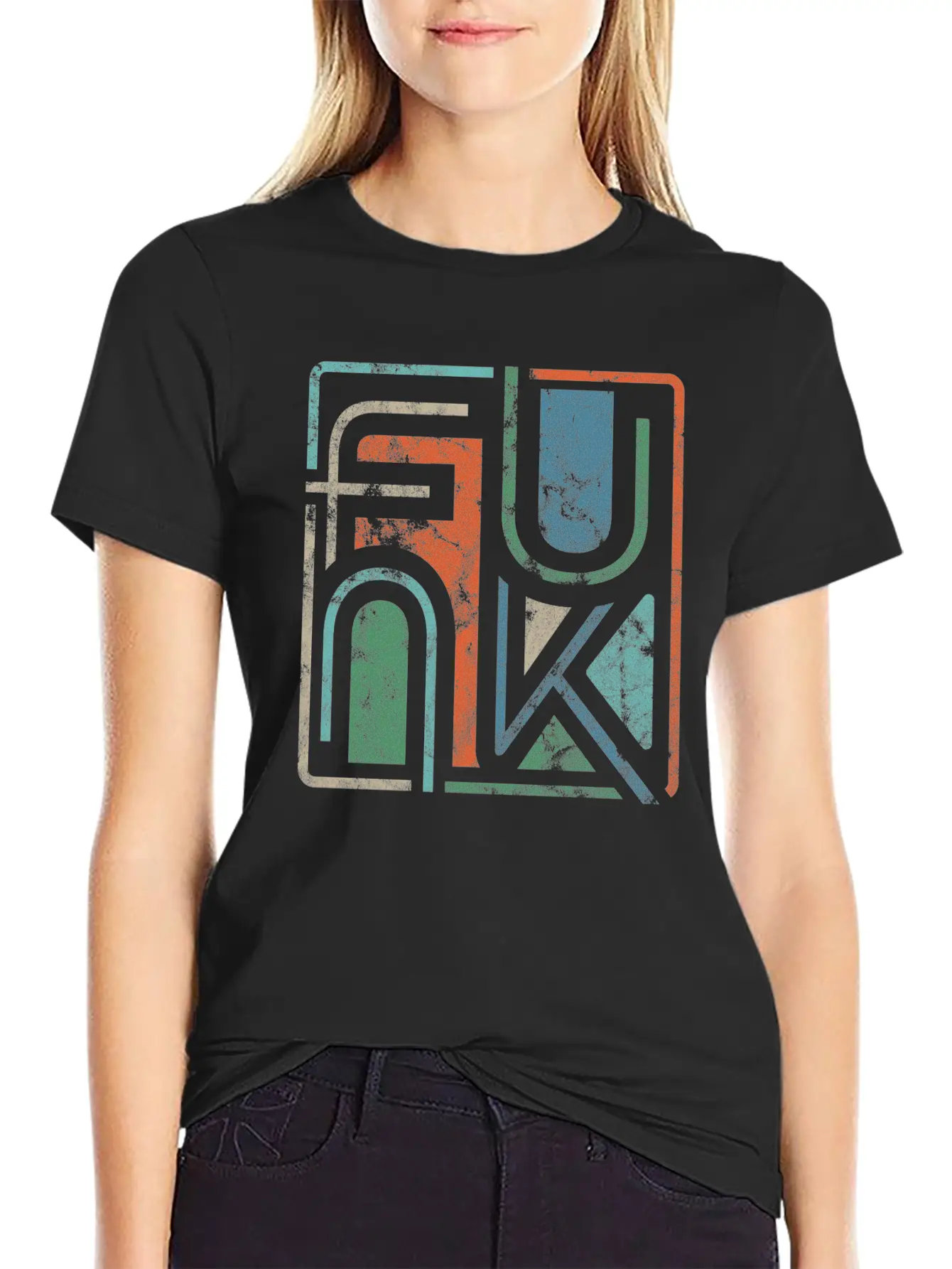 Funk Funky Retro Unisex Casual T-Shirt – Clean Design For Daily Comfort