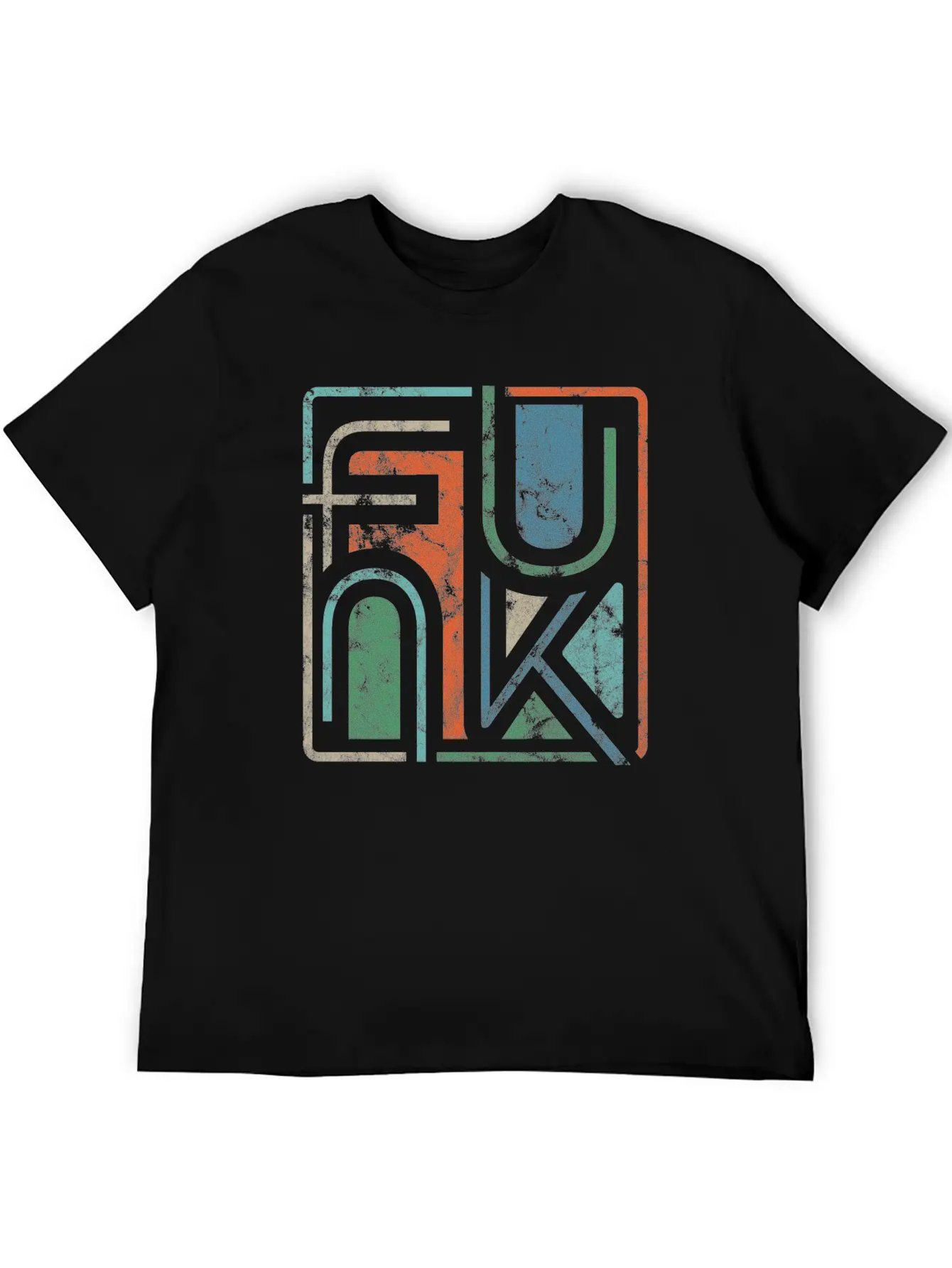 Funk Funky Retro Unisex Casual T-Shirt – Clean Design For Daily Comfort