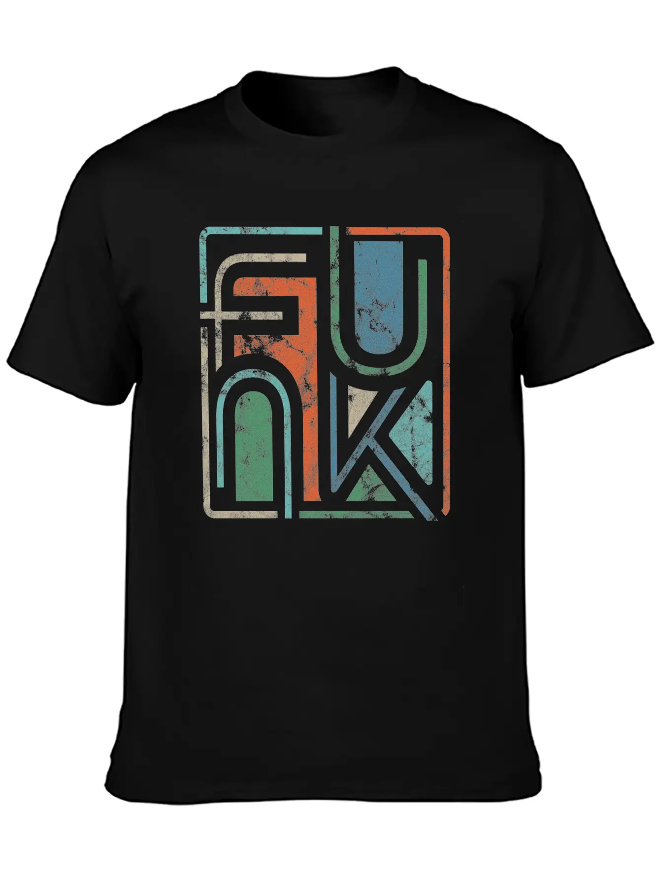 Funk Funky Retro Unisex Casual T-Shirt – Clean Design For Daily Comfort