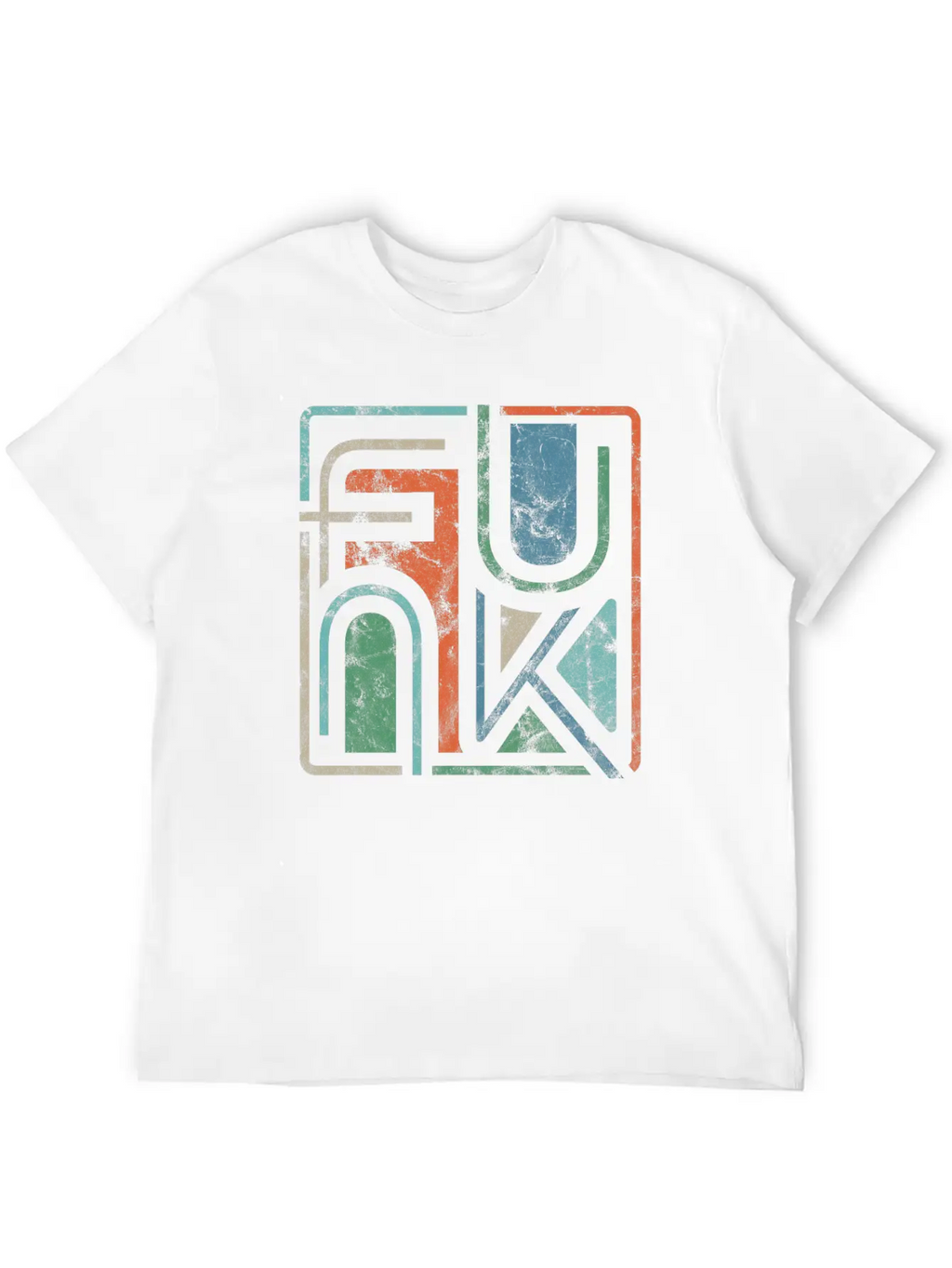 Funk Funky Retro Unisex Casual T-Shirt – Clean Design For Daily Comfort