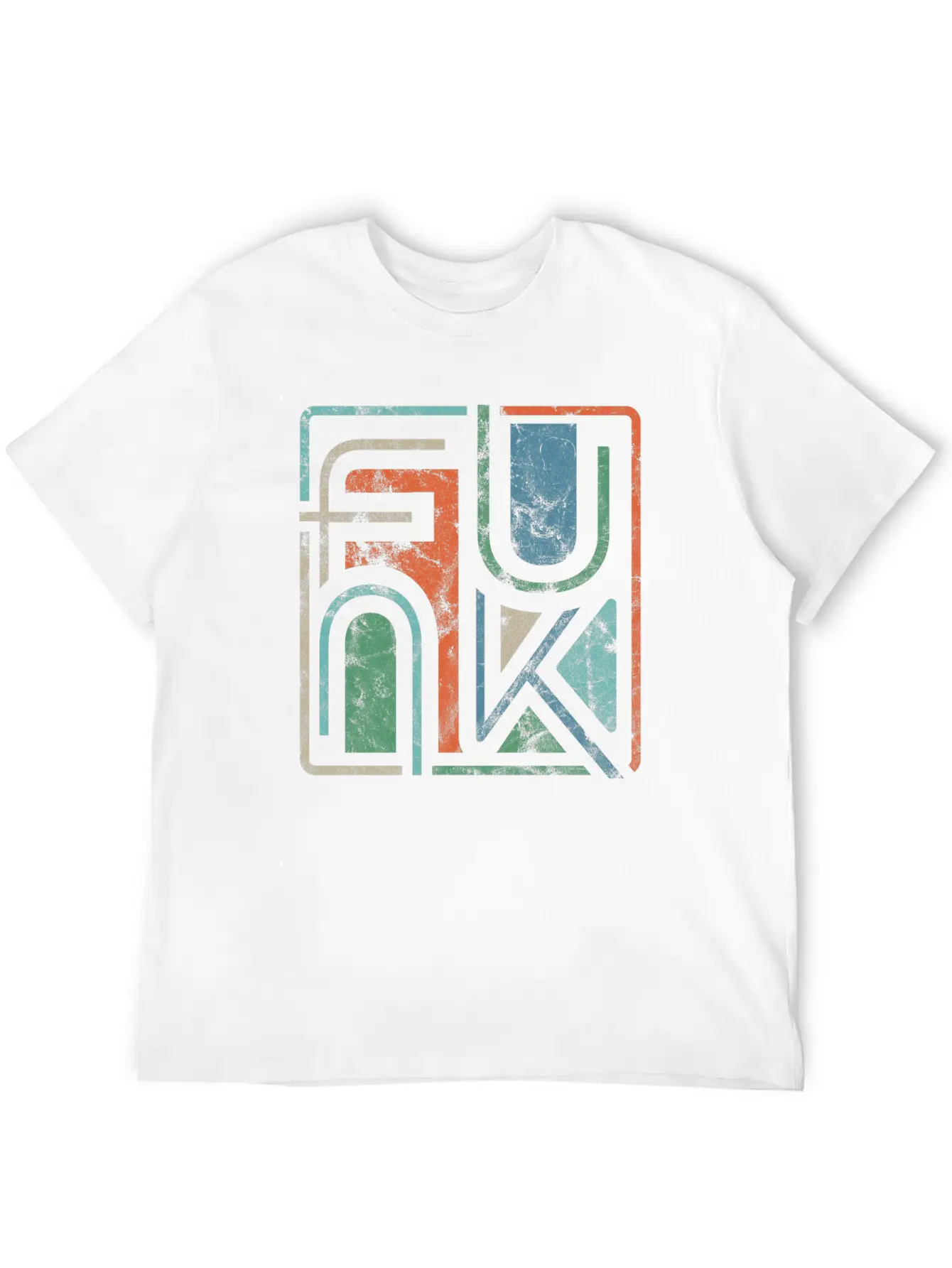Funk Funky Retro Unisex Casual T-Shirt – Clean Design For Daily Comfort