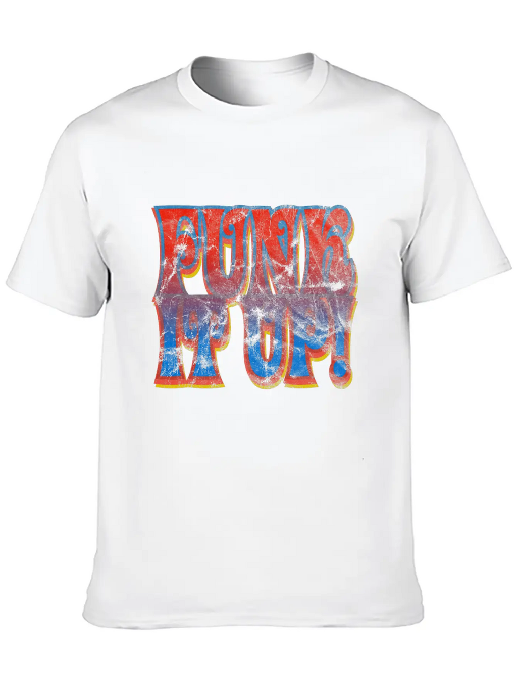 Funk It Up Classic Fit Graphic Tee For Daily Comfort – Unisex Cotton Shirt