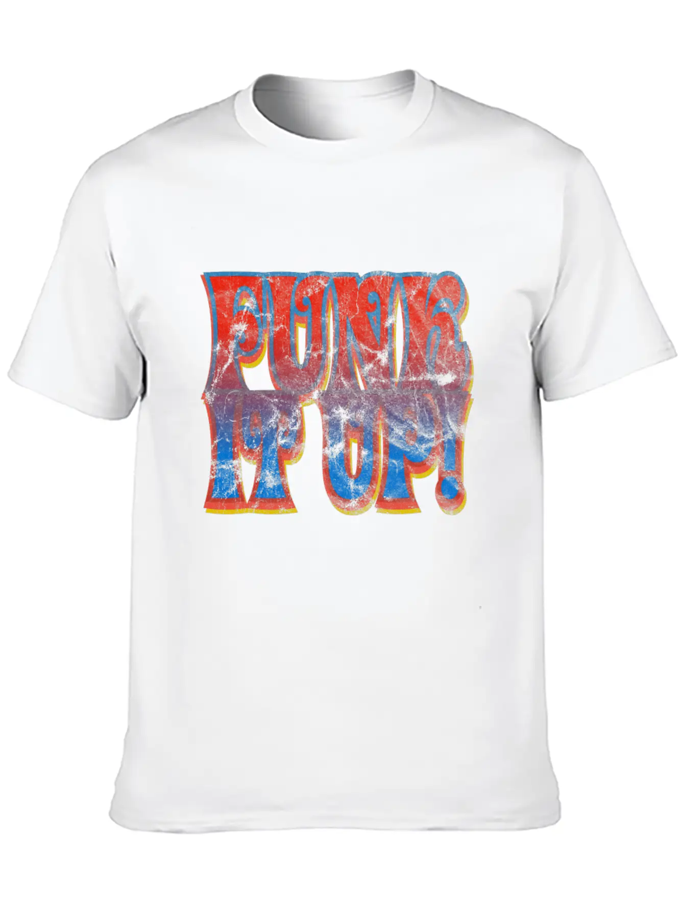 Funk It Up Classic Fit Graphic Tee For Daily Comfort – Unisex Cotton Shirt