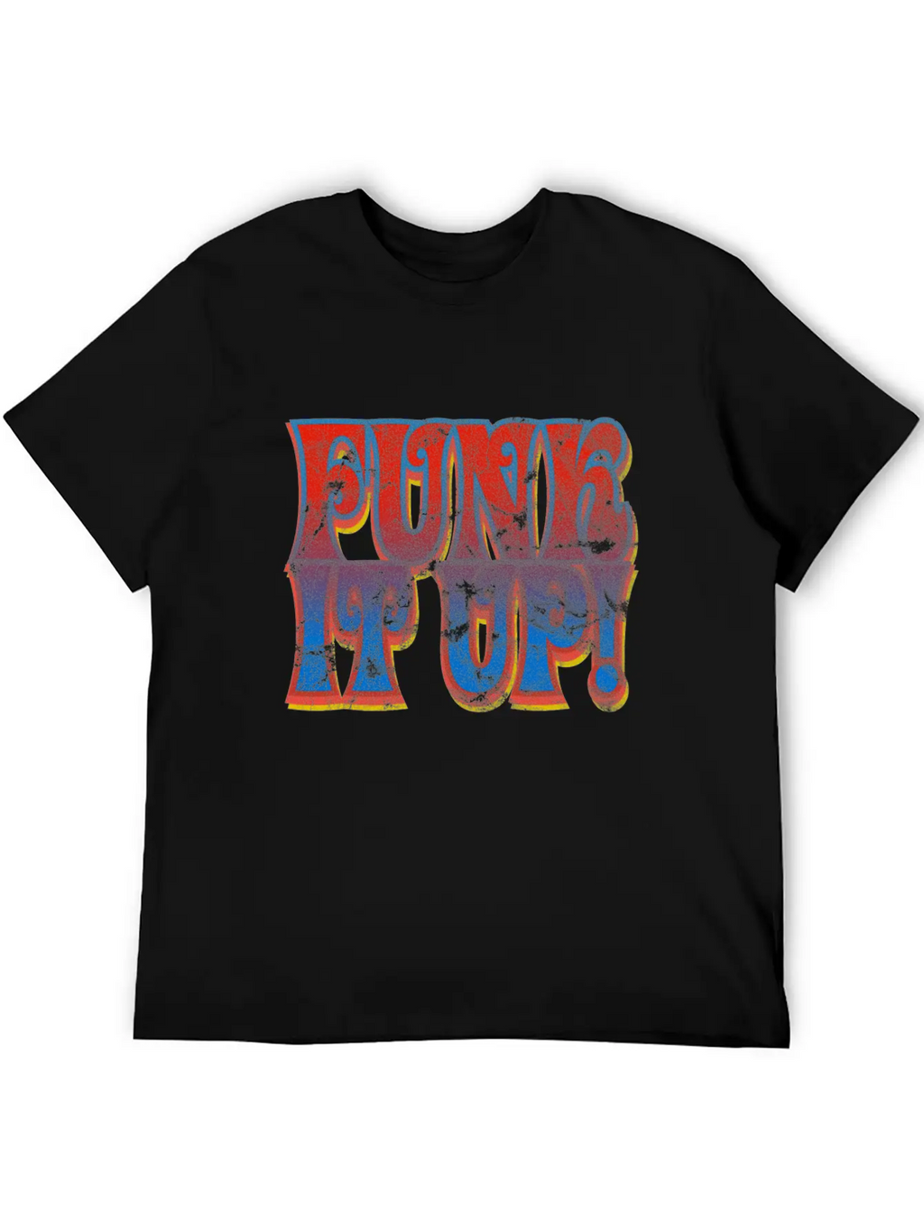 Funk It Up Classic Fit Graphic Tee For Daily Comfort – Unisex Cotton Shirt