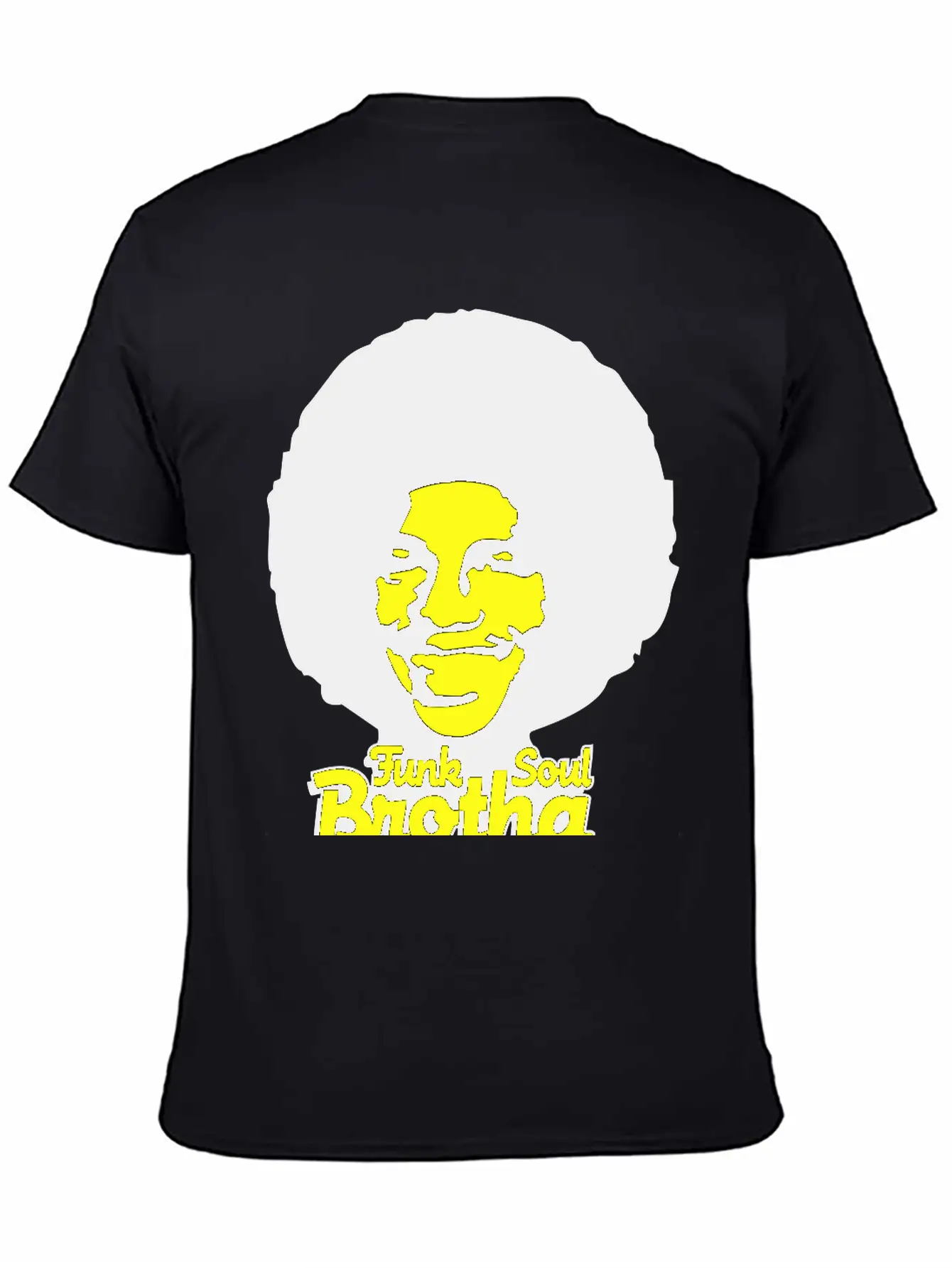Funk_soul_brotha_2c Stylish Everyday T-Shirt – Unisex Basic Cotton Tee