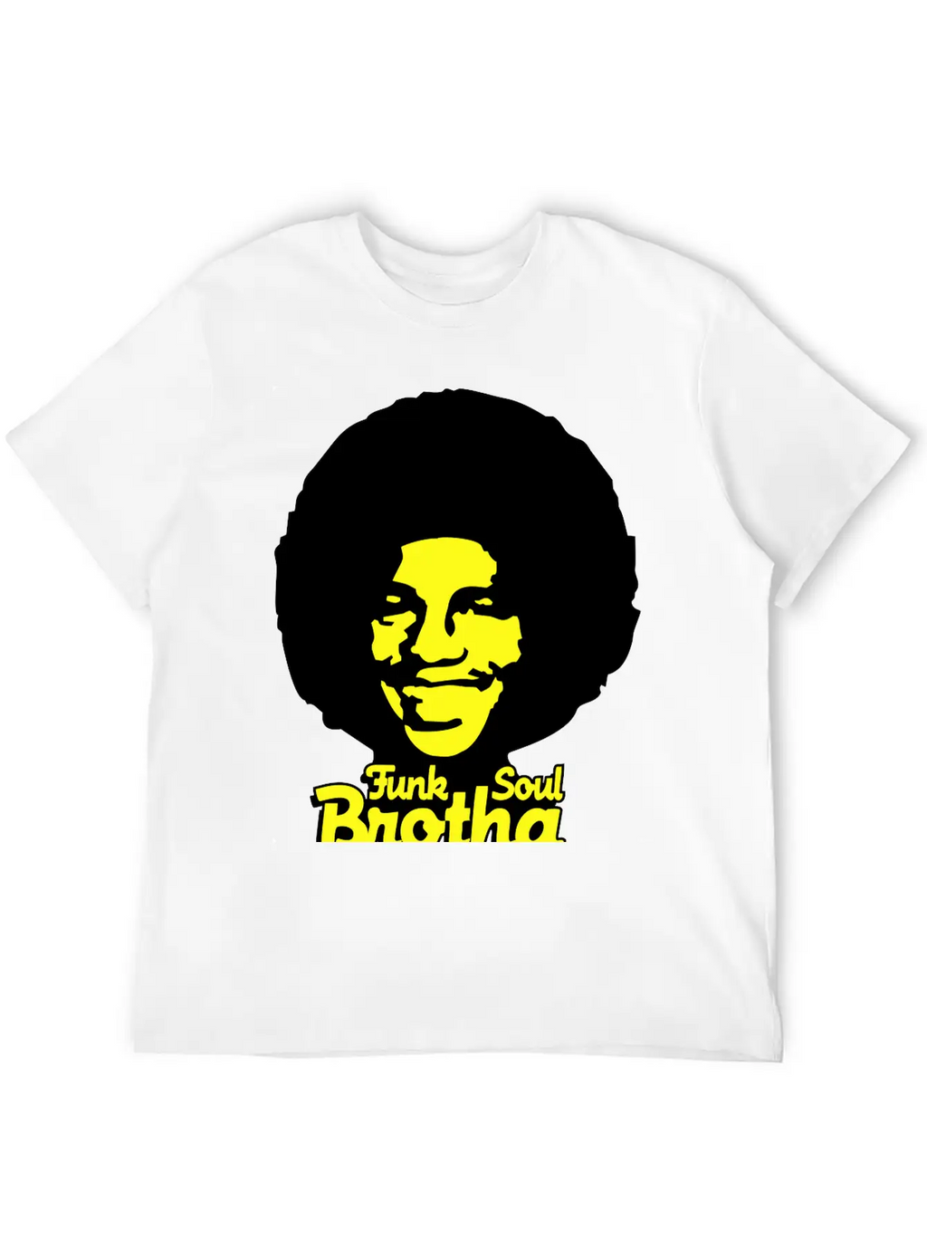 Funk_soul_brotha_2c Stylish Everyday T-Shirt – Unisex Basic Cotton Tee