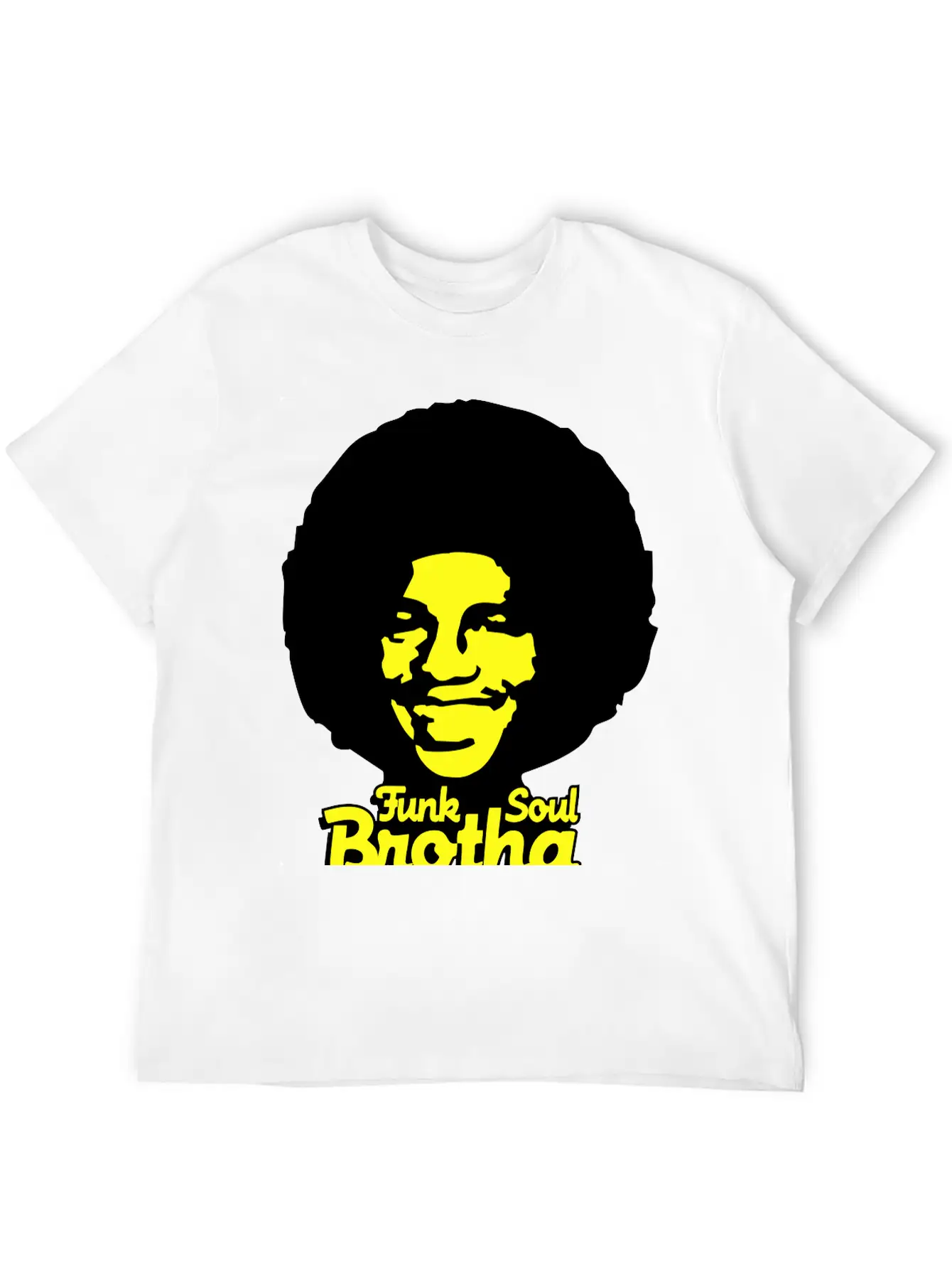 Funk_soul_brotha_2c Stylish Everyday T-Shirt – Unisex Basic Cotton Tee