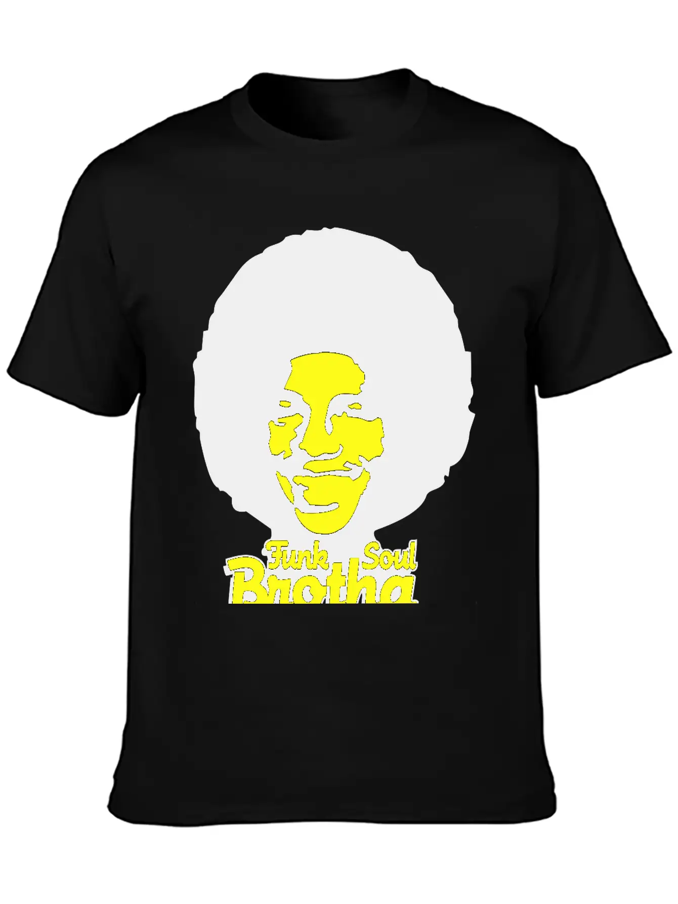 Funk_soul_brotha_2c Stylish Everyday T-Shirt – Unisex Basic Cotton Tee