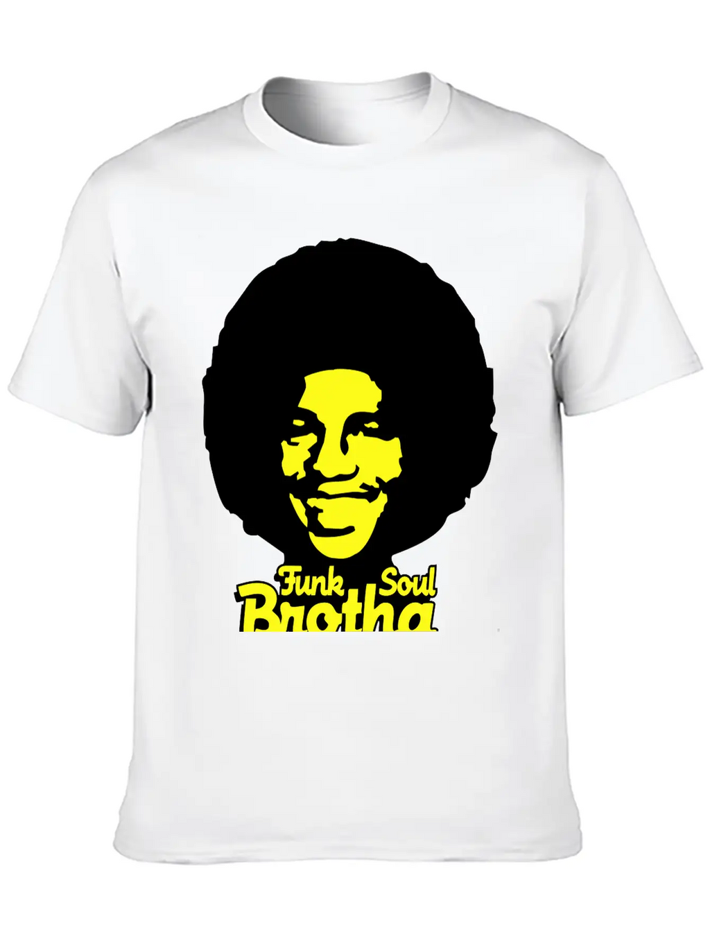 Funk_soul_brotha_2c Stylish Everyday T-Shirt – Unisex Basic Cotton Tee