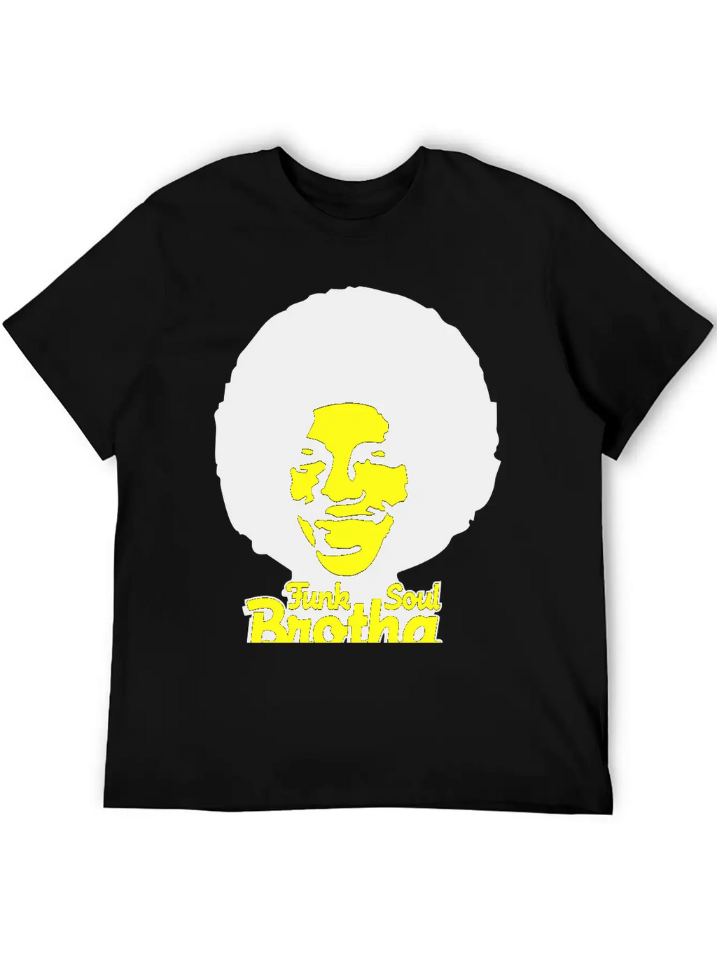 Funk_soul_brotha_2c Stylish Everyday T-Shirt – Unisex Basic Cotton Tee