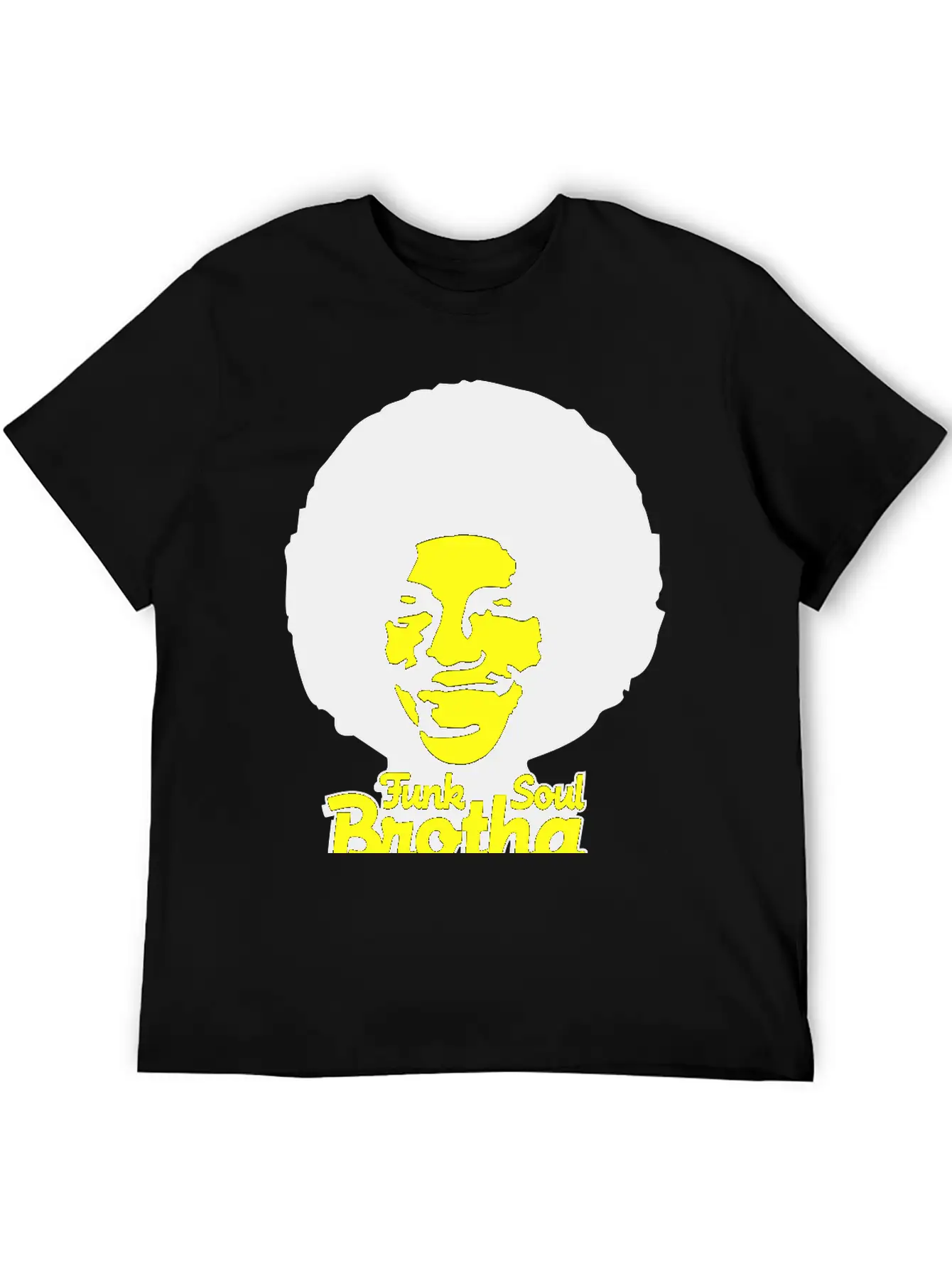 Funk_soul_brotha_2c Stylish Everyday T-Shirt – Unisex Basic Cotton Tee