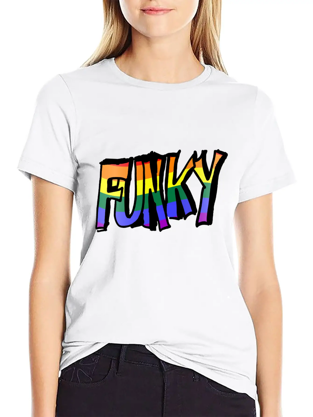 Funky Holographic Breathable Graphic T-Shirt – Perfect For Casual Days