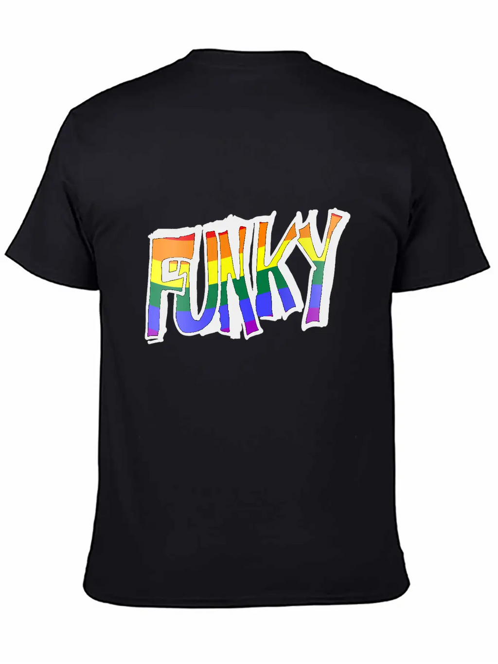 Funky Holographic Breathable Graphic T-Shirt – Perfect For Casual Days
