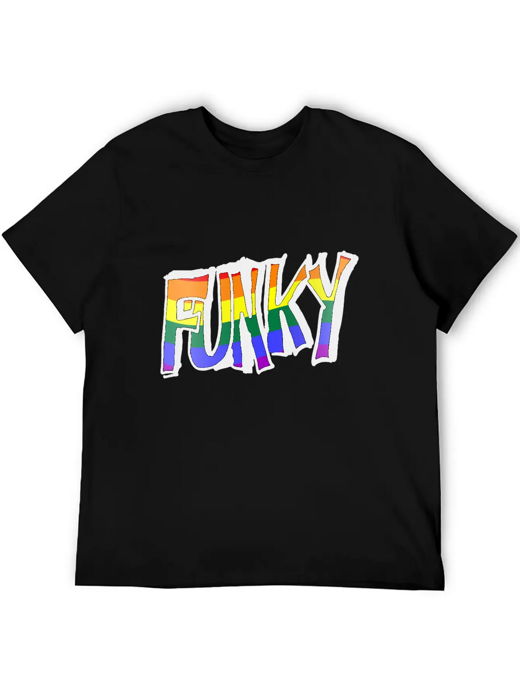 Funky Holographic Breathable Graphic T-Shirt – Perfect For Casual Days
