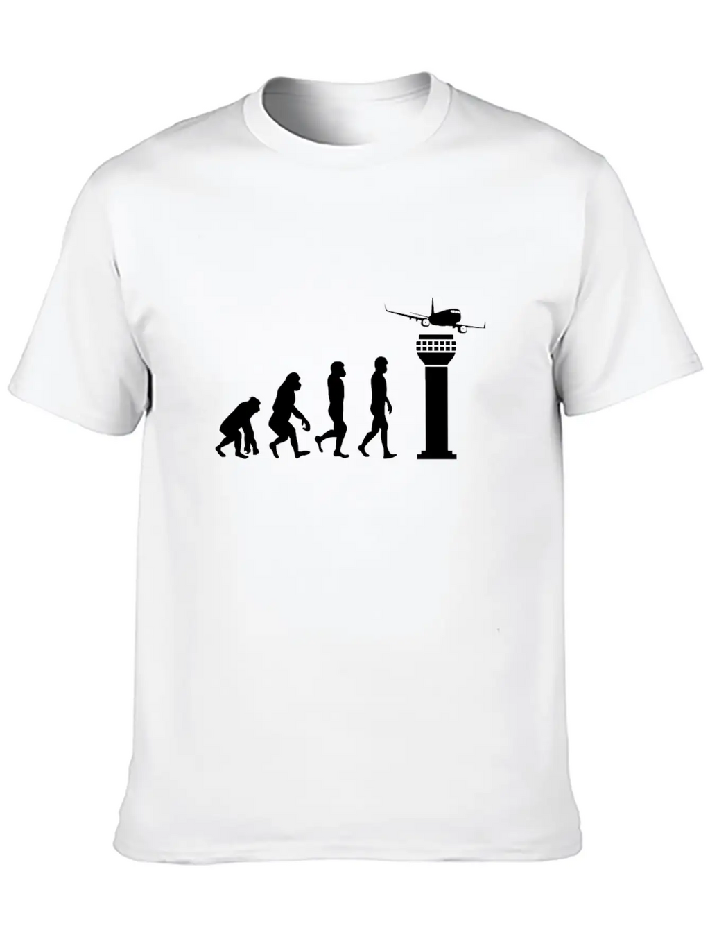 Funny ATC Air Traffic Controller Human Mankind Unisex Casual T-Shirt – Clean Design For Daily Comfort