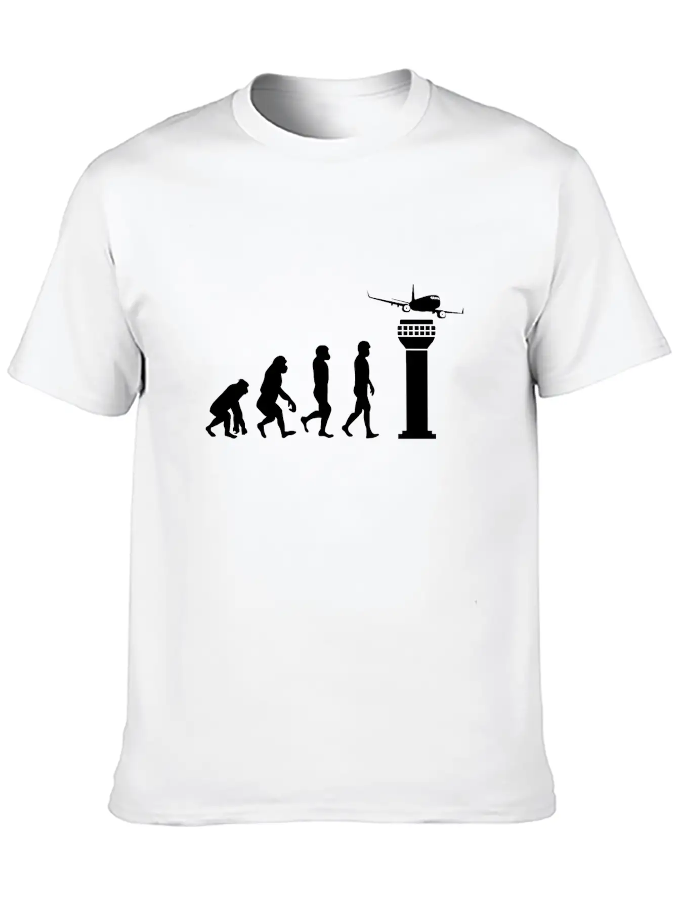 Funny ATC Air Traffic Controller Human Mankind Unisex Casual T-Shirt – Clean Design For Daily Comfort