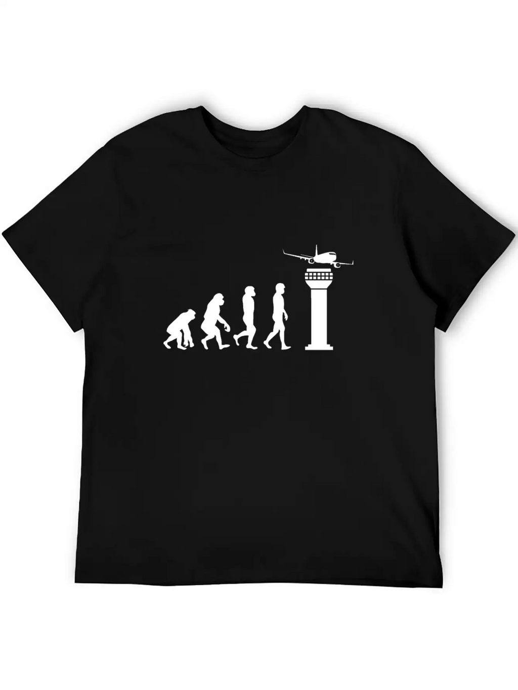Funny ATC Air Traffic Controller Human Mankind Unisex Casual T-Shirt – Clean Design For Daily Comfort