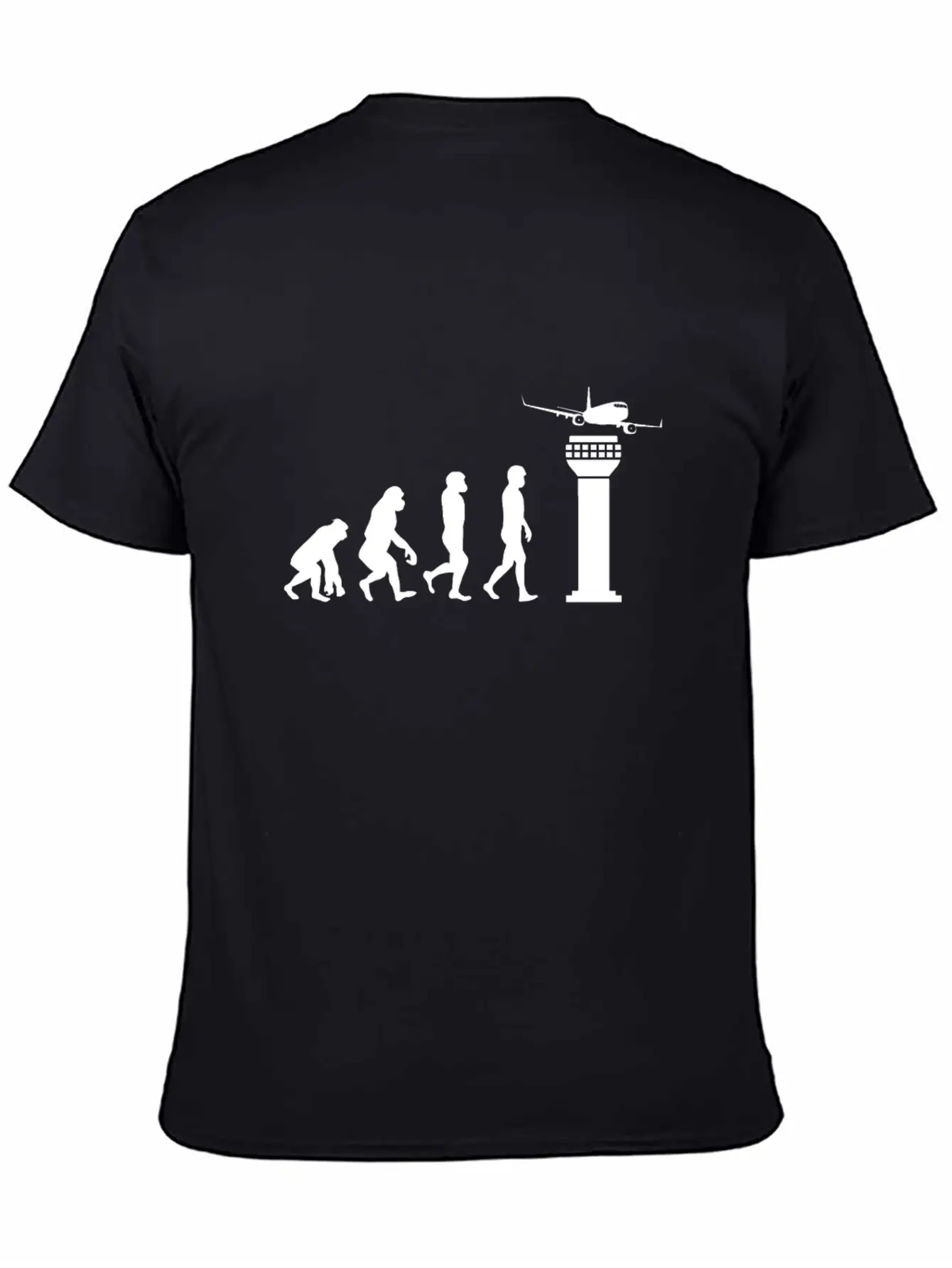 Funny ATC Air Traffic Controller Human Mankind Unisex Casual T-Shirt – Clean Design For Daily Comfort