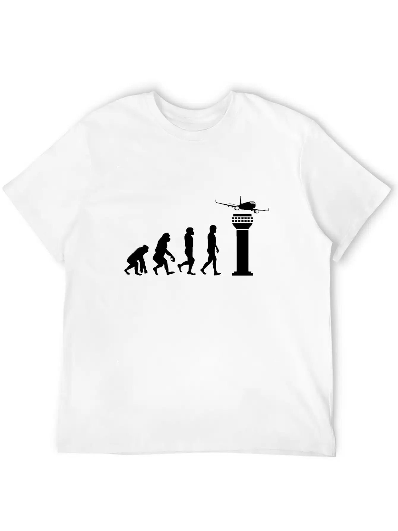 Funny ATC Air Traffic Controller Human Mankind Unisex Casual T-Shirt – Clean Design For Daily Comfort
