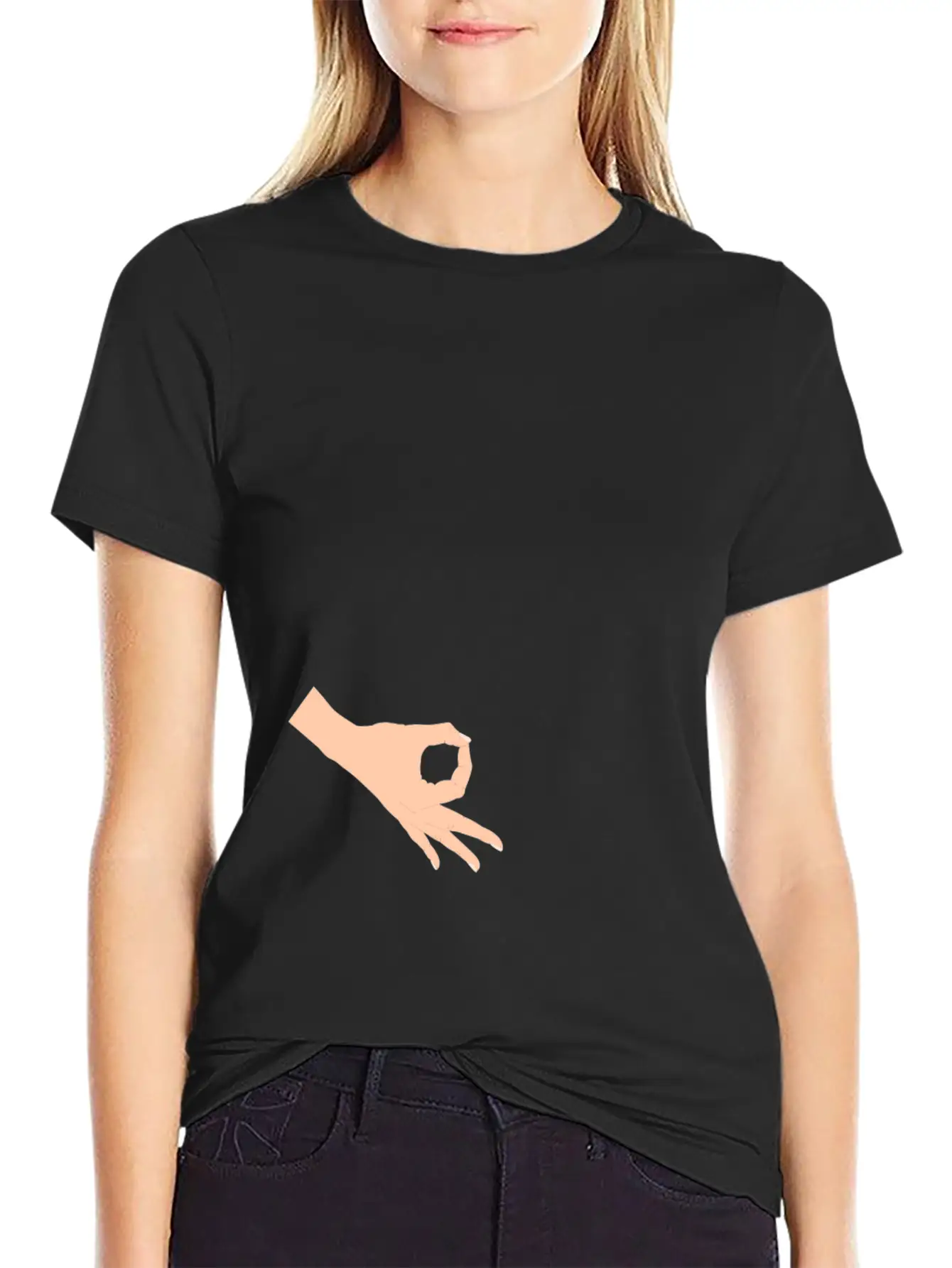 Funny Circle Game Product Gift 3 Finger Ring Game Unisex Short Sleeve Soft Cotton T-Shirt – Casual Everyday Wear