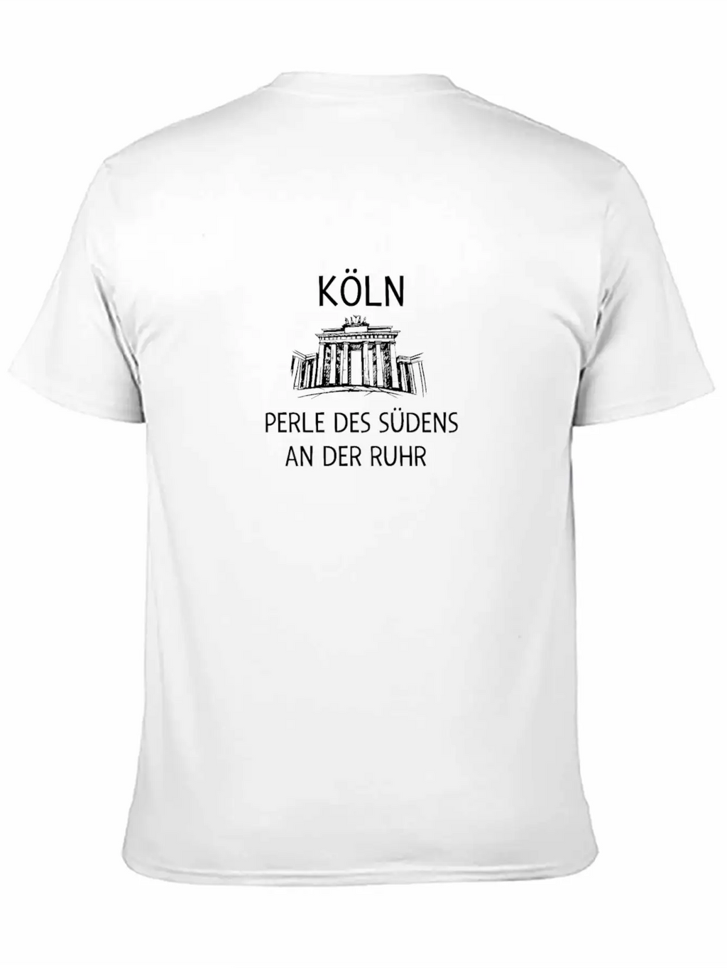 Funny Cologne Shirt Pearl Of The South On The Ruhr Unisex Casual T-Shirt – Clean Design For Daily Comfort