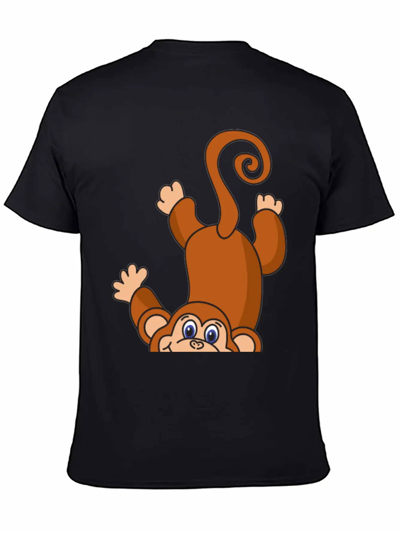 Funny Cool Cute Monkey Ape Casual Graphic T-Shirt – Simple And Comfortable Daily Wear